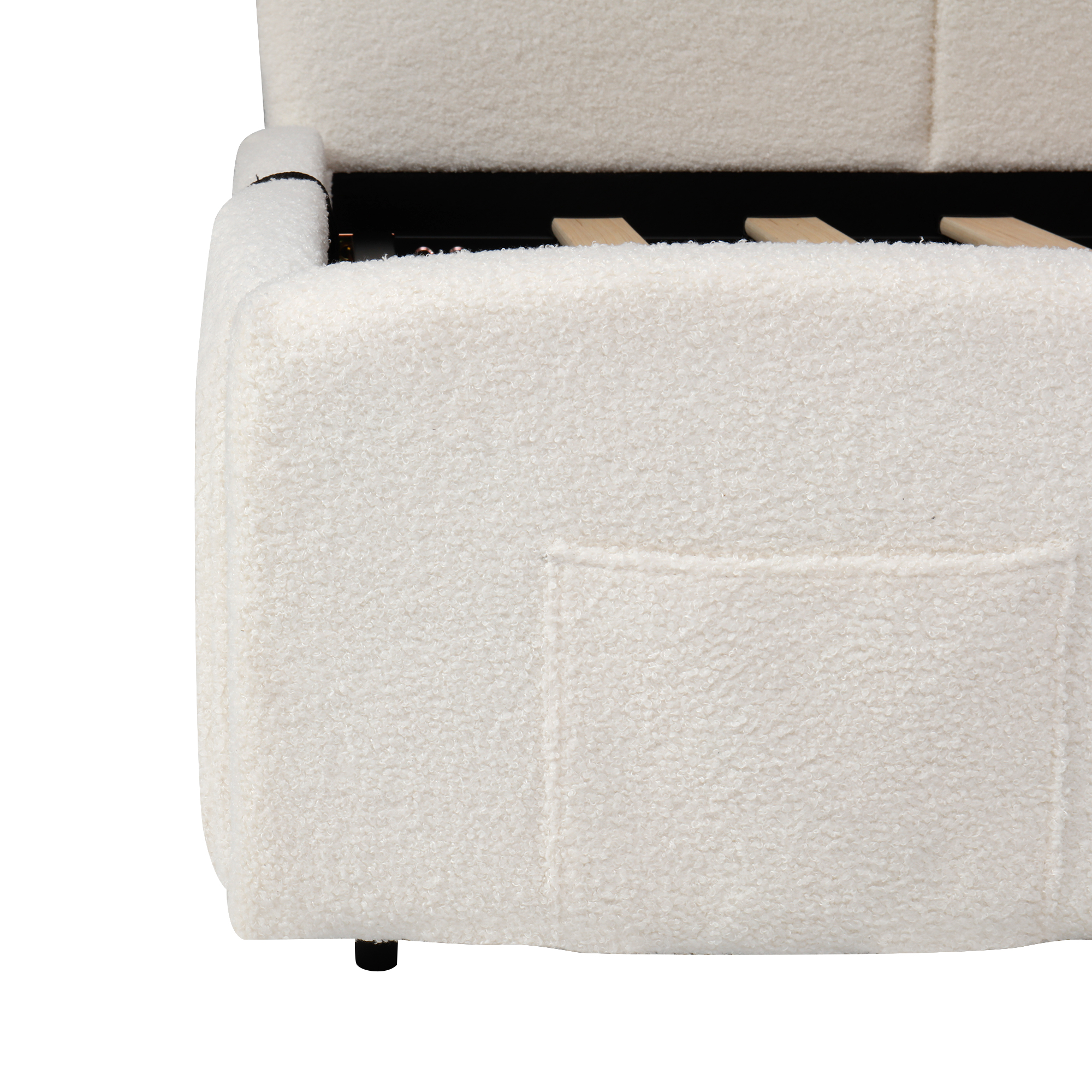 tissu bouclé : toucher doux et délicat, allie chaleur et respirabilité