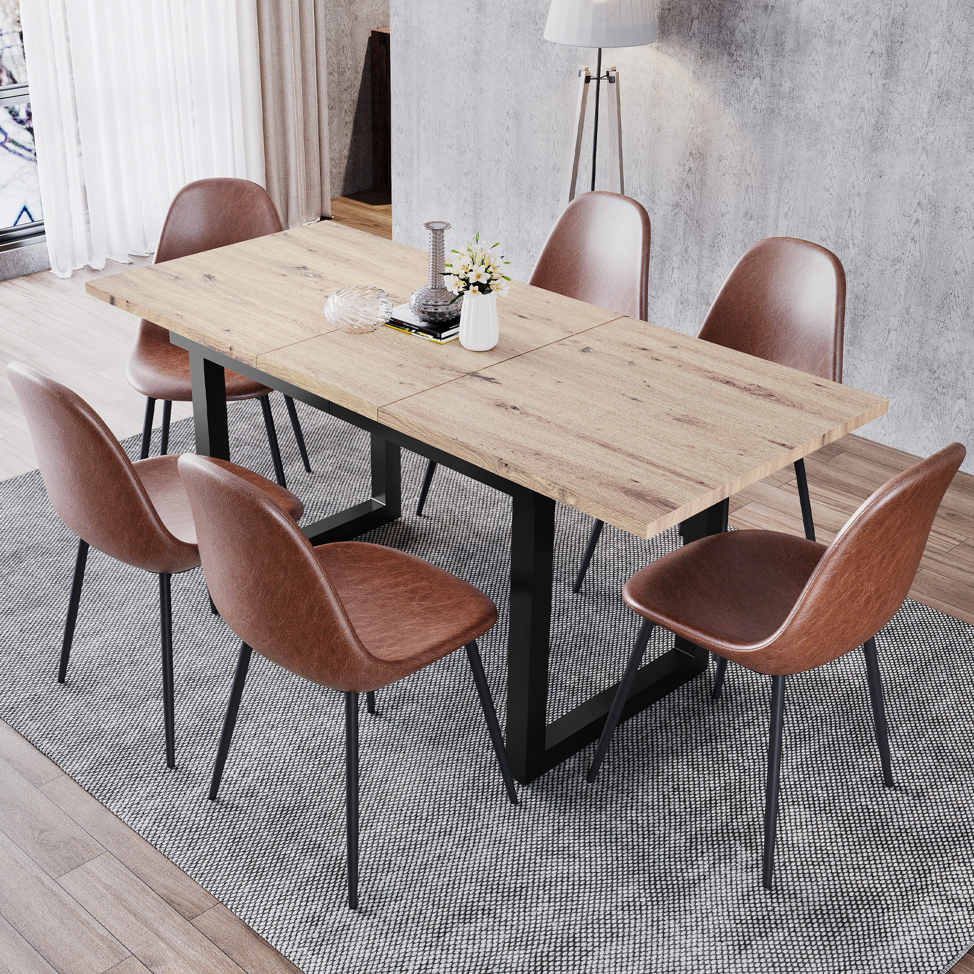 Détail du table à manger