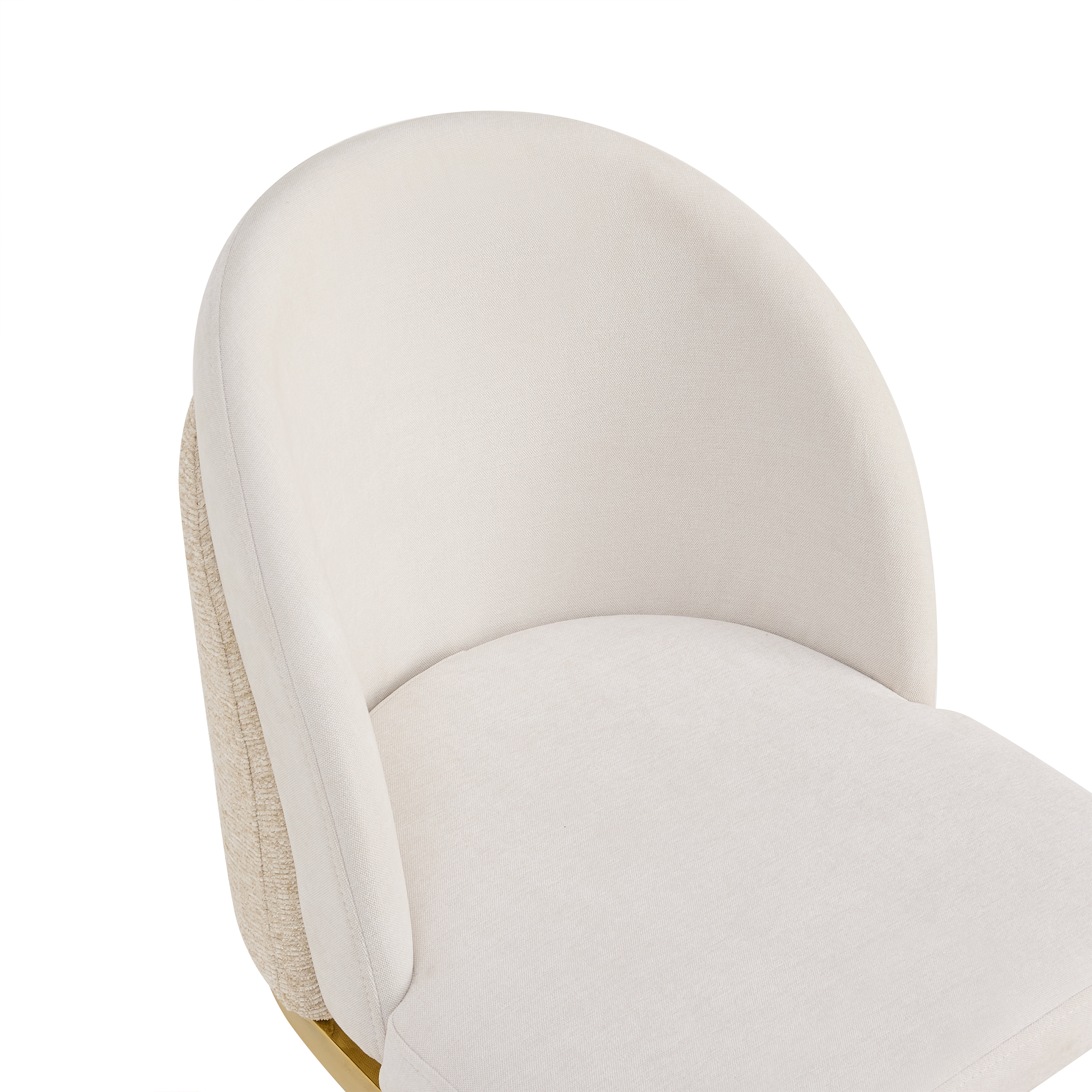 Chaise de salle à manger double dossier, mousse 25D, tissu chenille, pieds métal galvanisé miroir, cadre renforcé, pour salle à manger et salon, design haut de gamme, confort durable, style luxueux, stabilité, durabilité - image 20