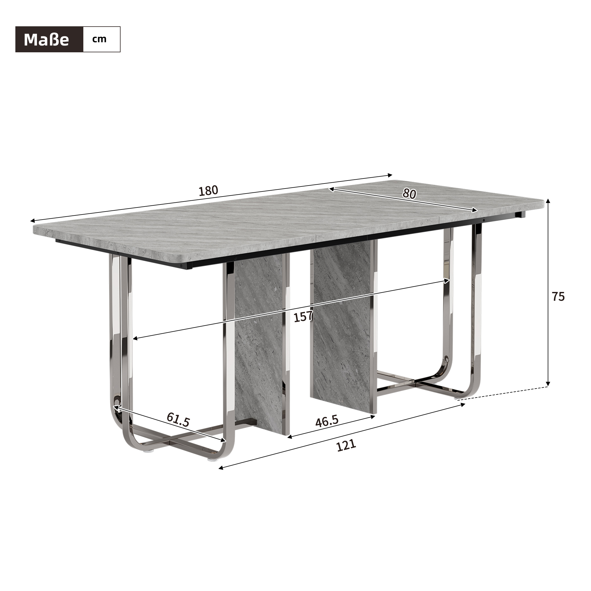Image 15 – Table à manger gris