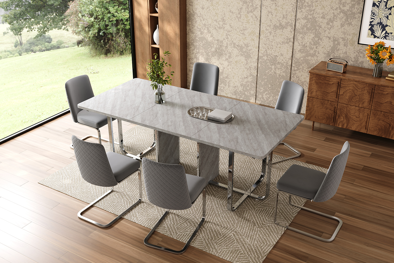 Image 12 – Table à manger gris
