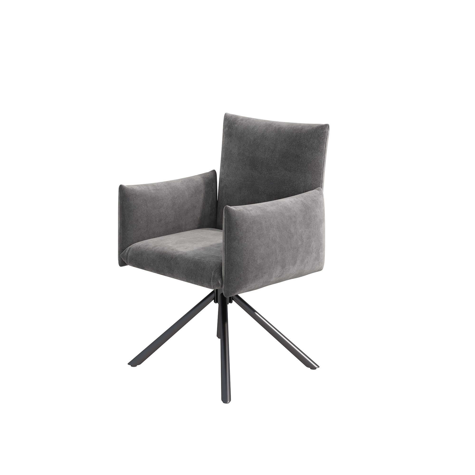 Lot de 4 chaises de salle à manger rembourrées ave - image 13