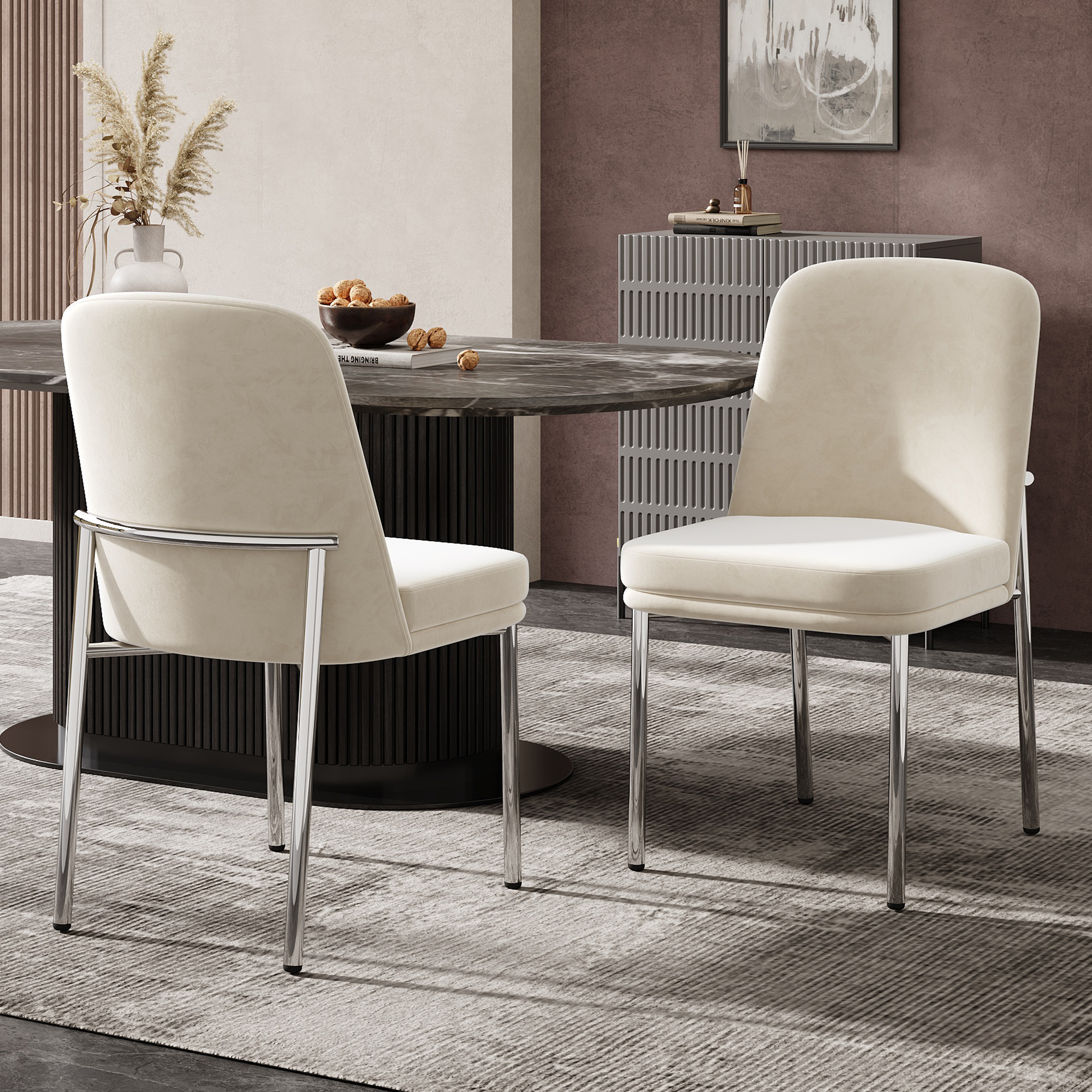 Présentation du chaise de salle à manger