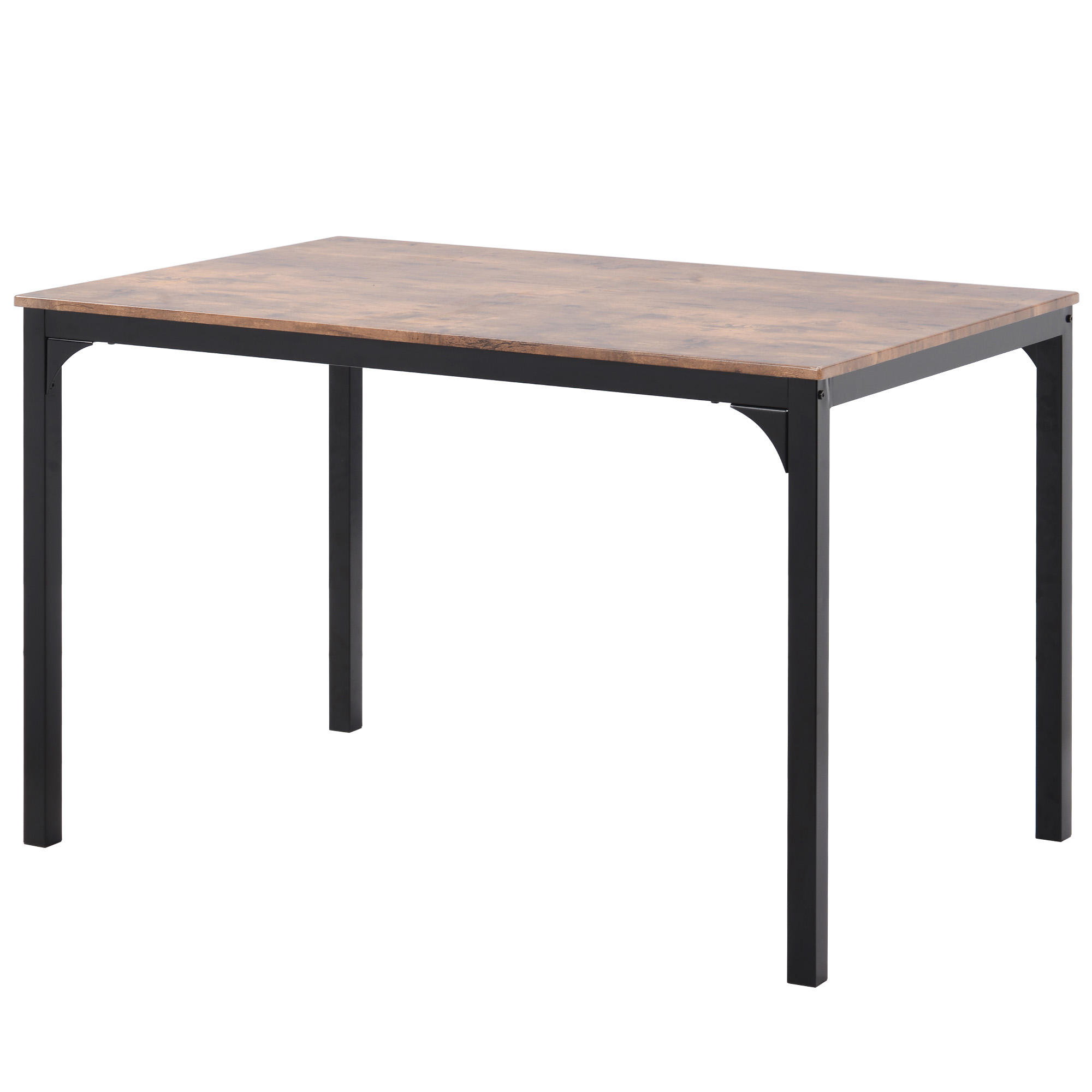 Ensemble table + chaises en MDF/PVC, cadre métal laqué, chaises empilables, design minimaliste, pour cuisine et bar, petit espace, facile entretien, stabilité, style moderne, utilisation polyvalente, durabilité, décoration - image 14