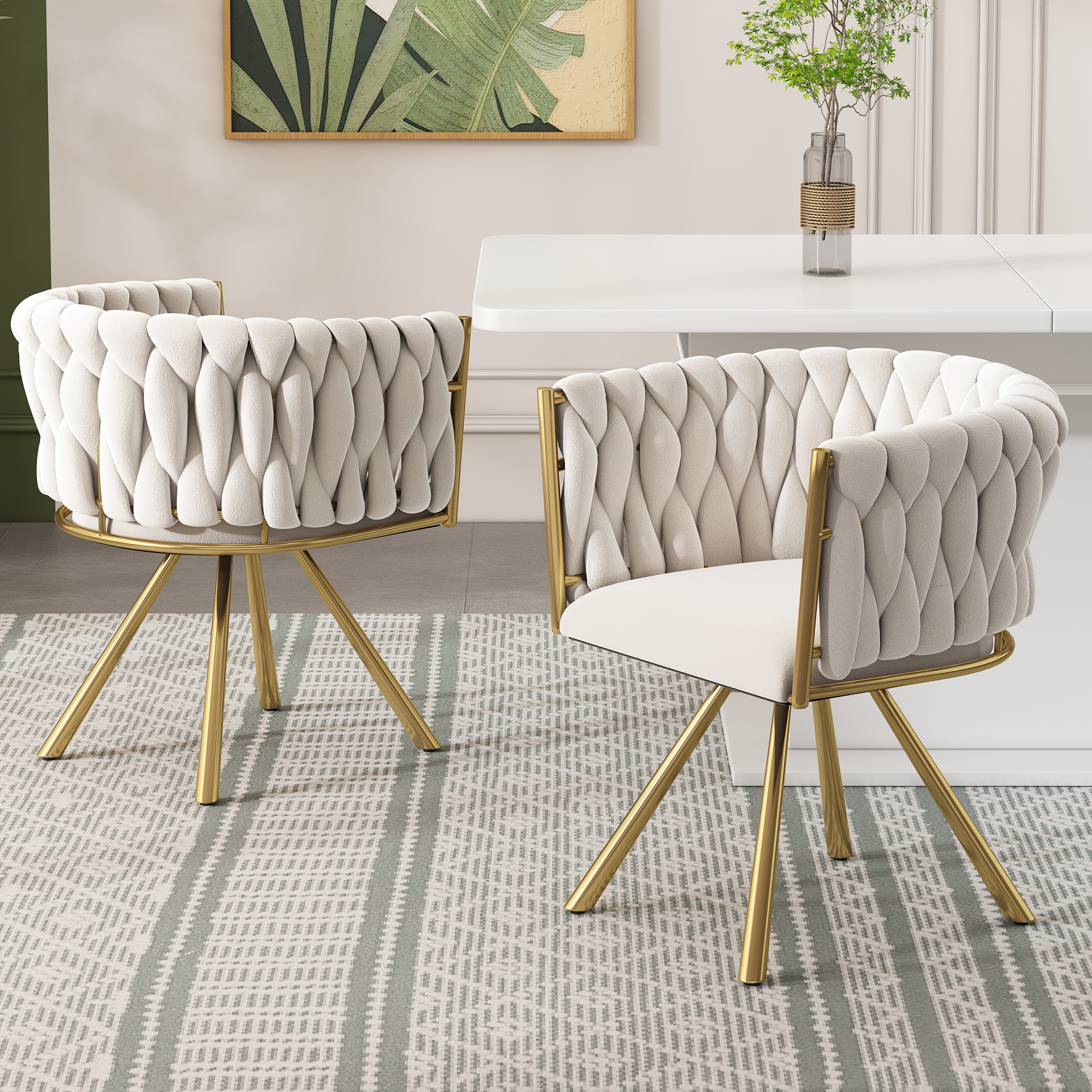 Détail du chaise de salle à manger