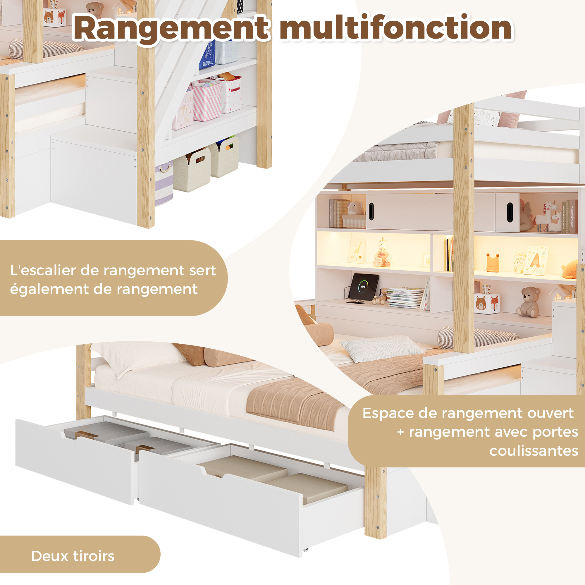 Dimensions et fonctionnalités du produit