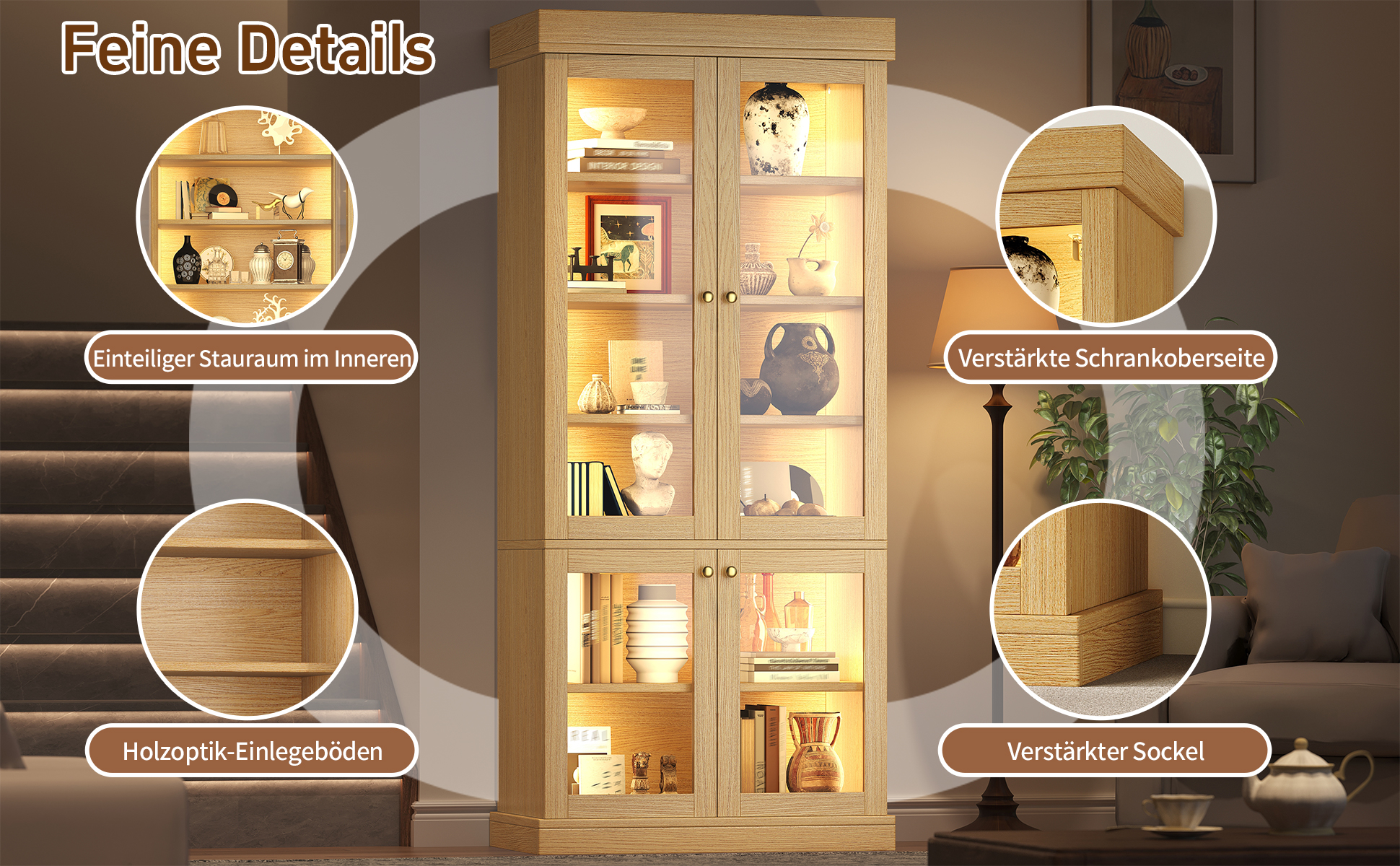 Présentation du vitrine
