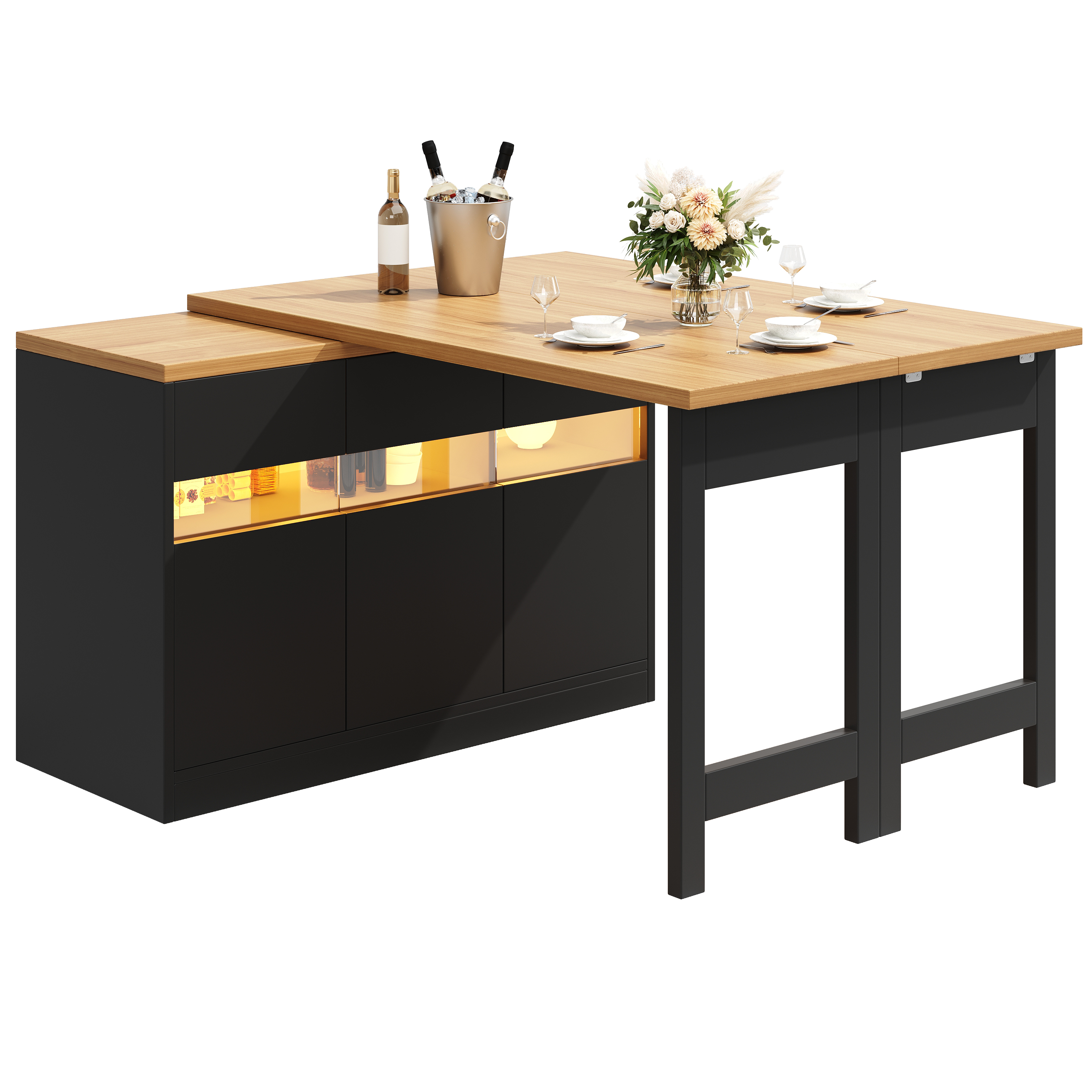 Table multifonctionnelle moderne