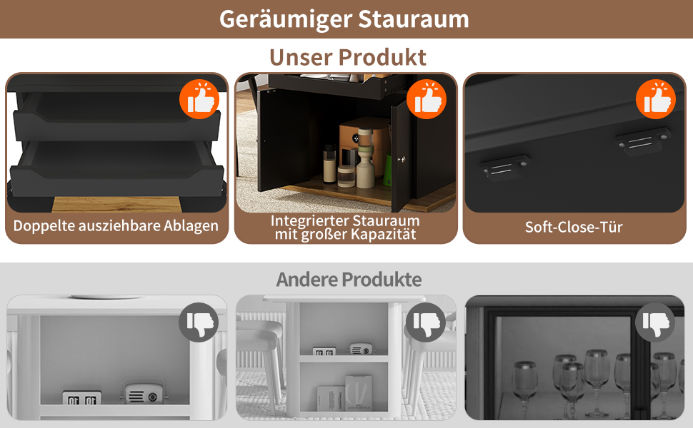 Présentation du table à manger