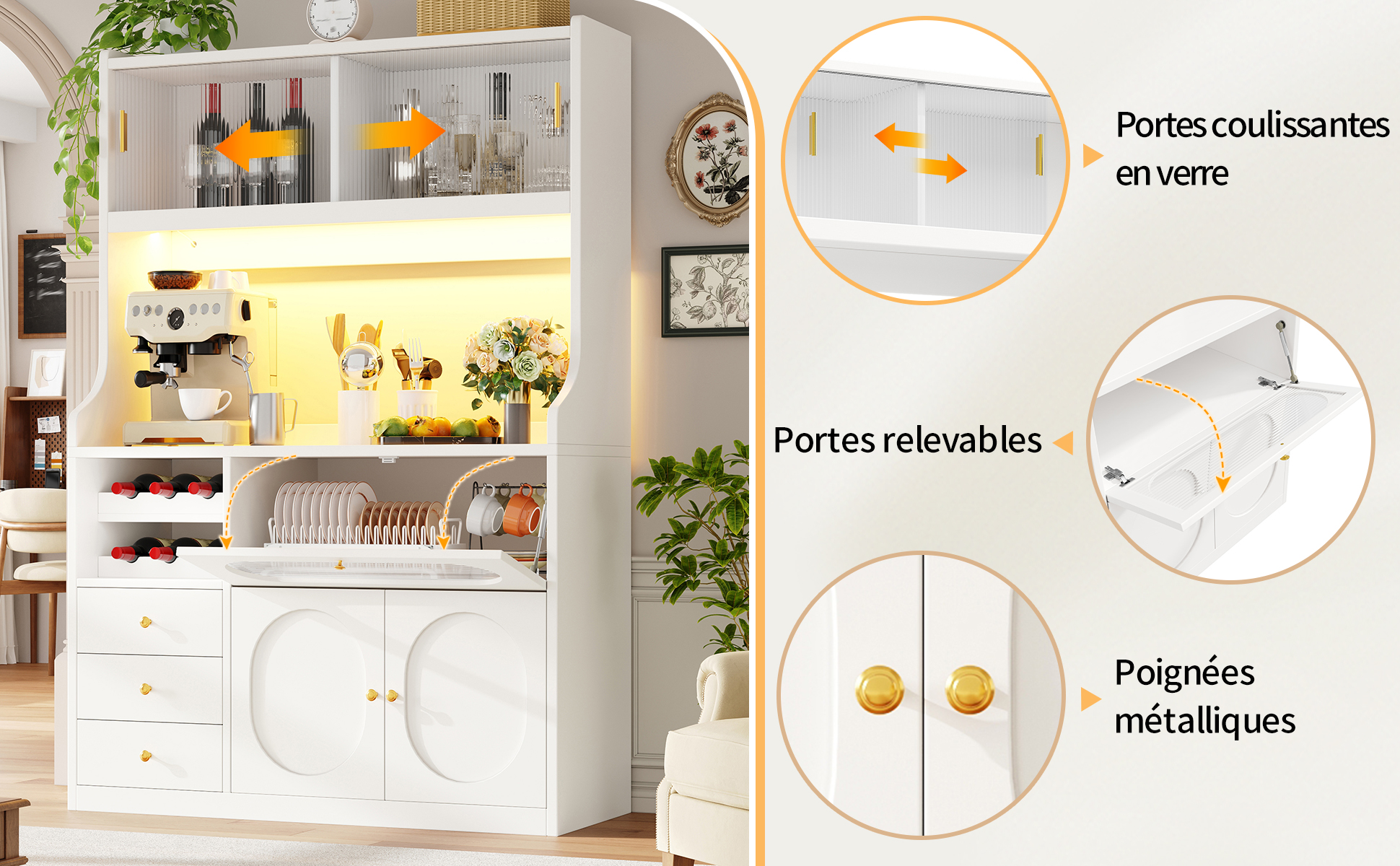 Présentation du buffet