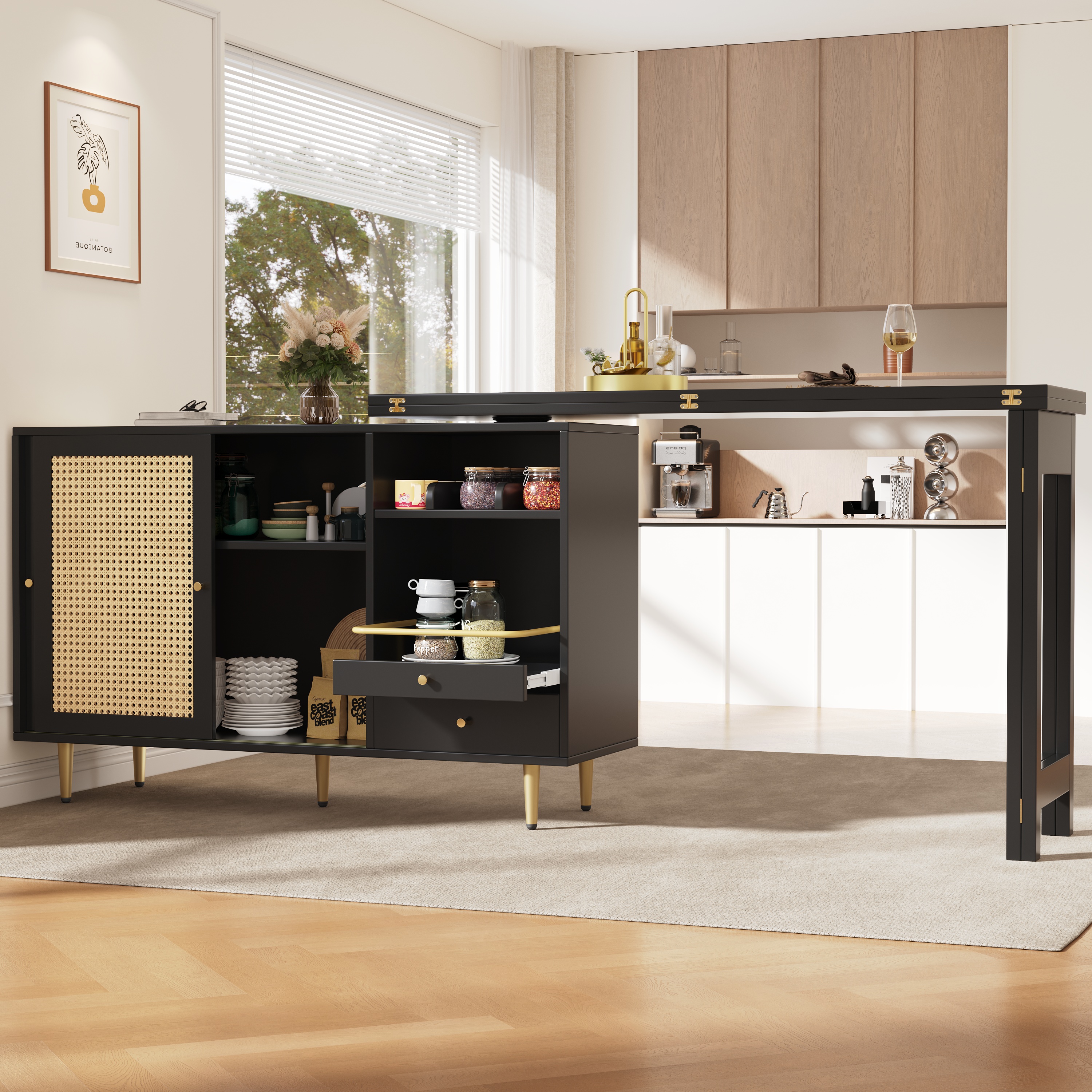 Une surface adaptée à la configuration