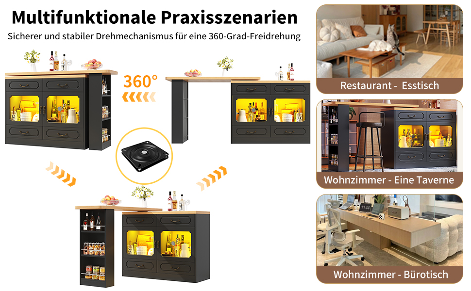 Présentation du table haute