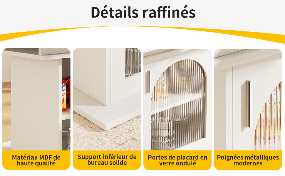 Détail du table à manger