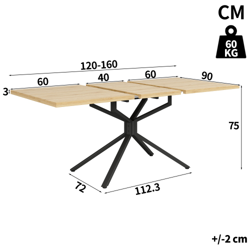 Table extensible