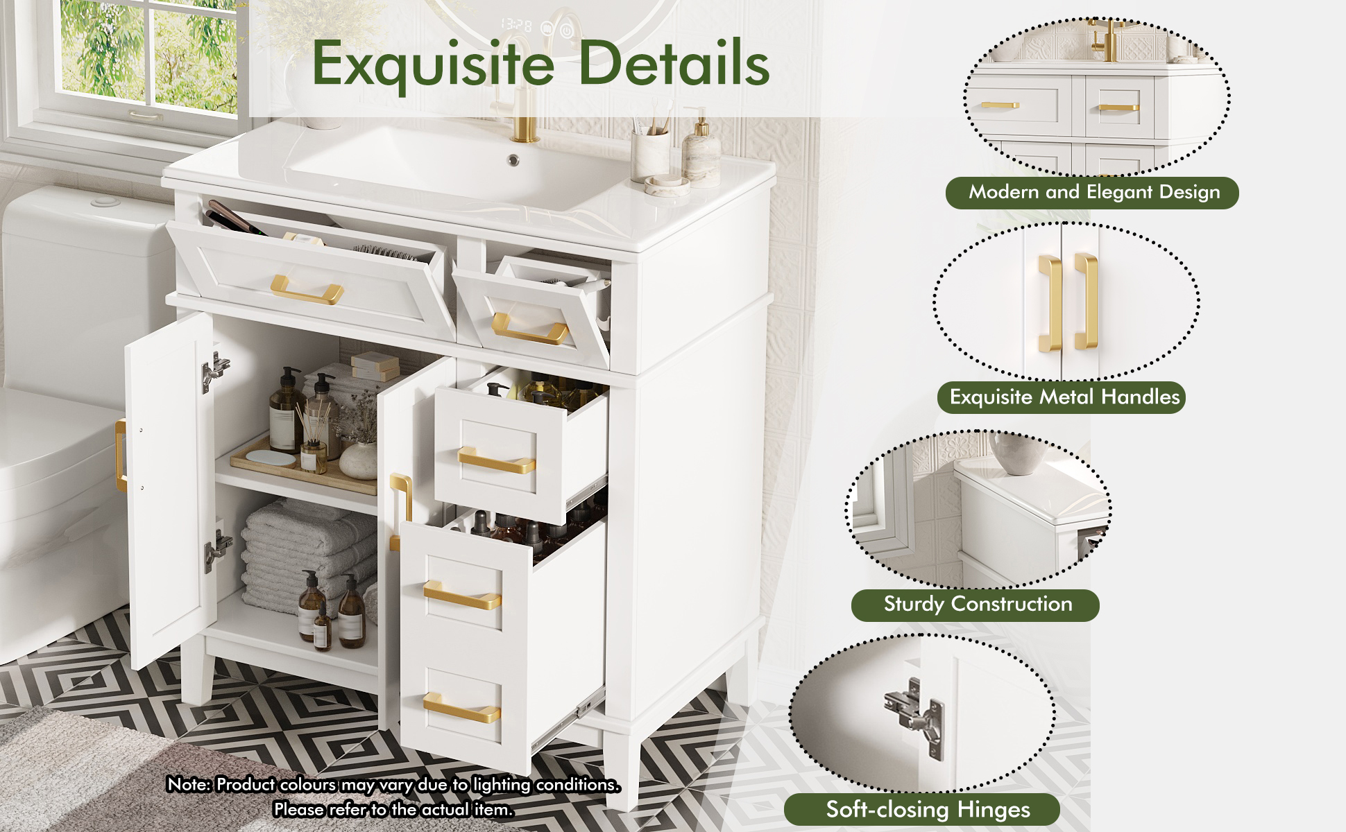 Présentation du meuble vasque
