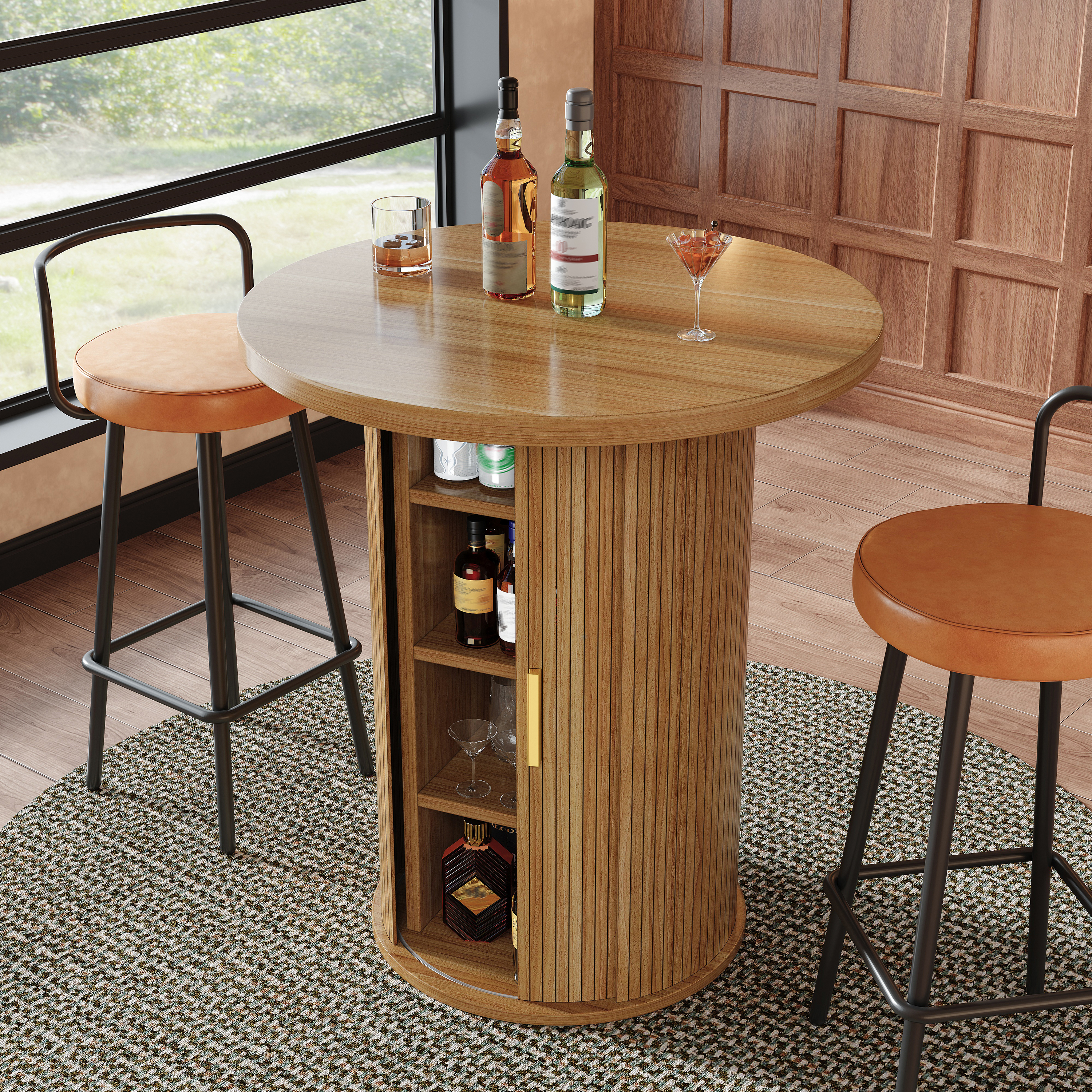 Plateau table bar