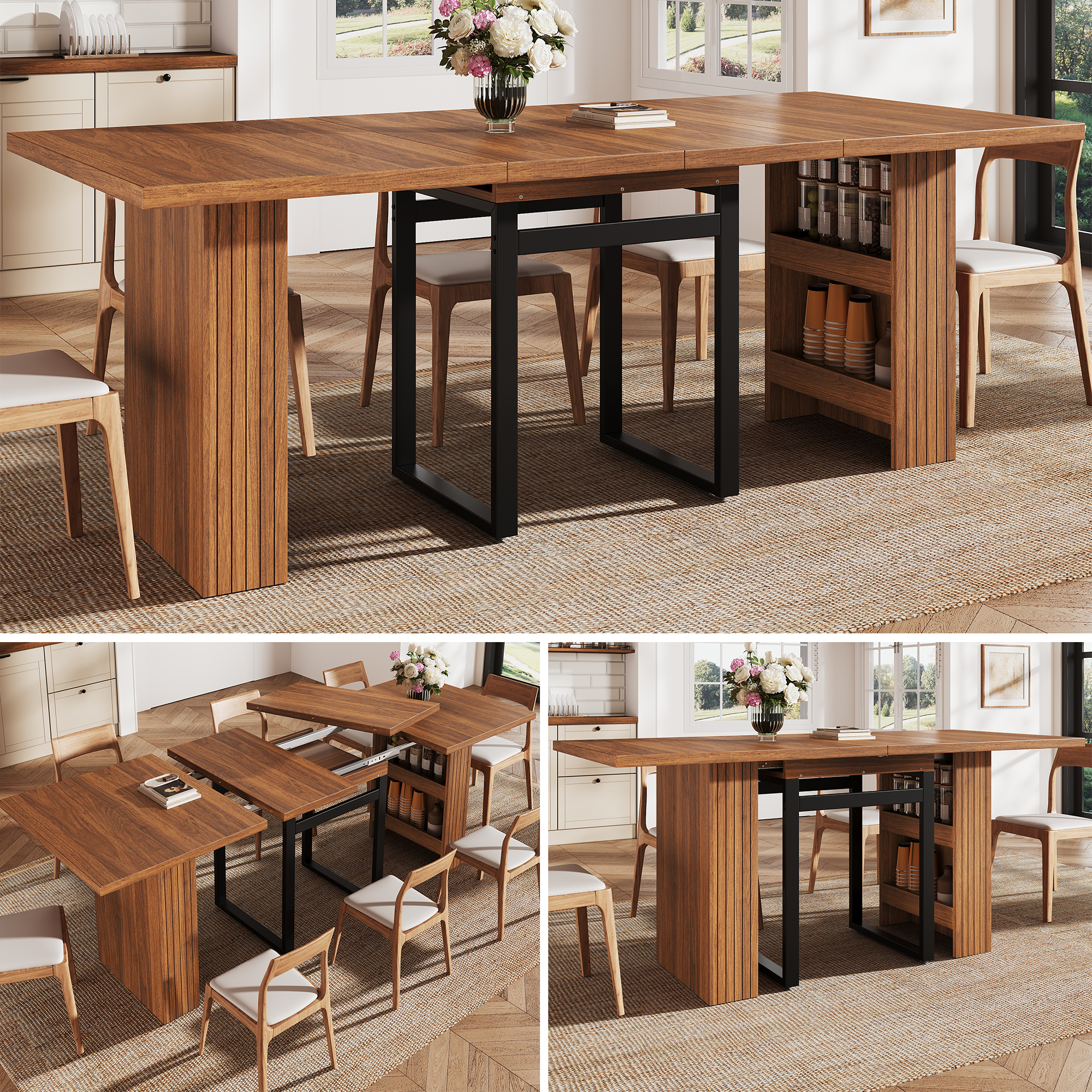 Vue principale du table à manger