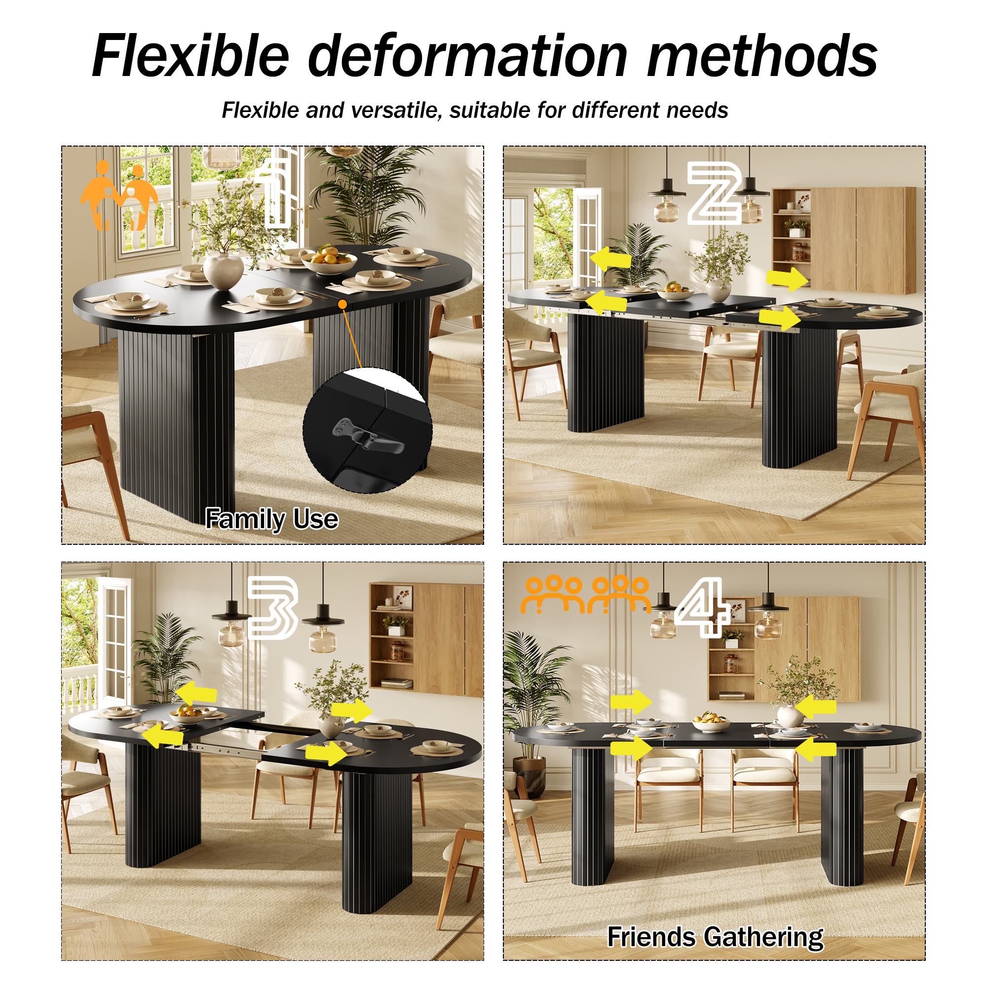 Présentation du table à manger