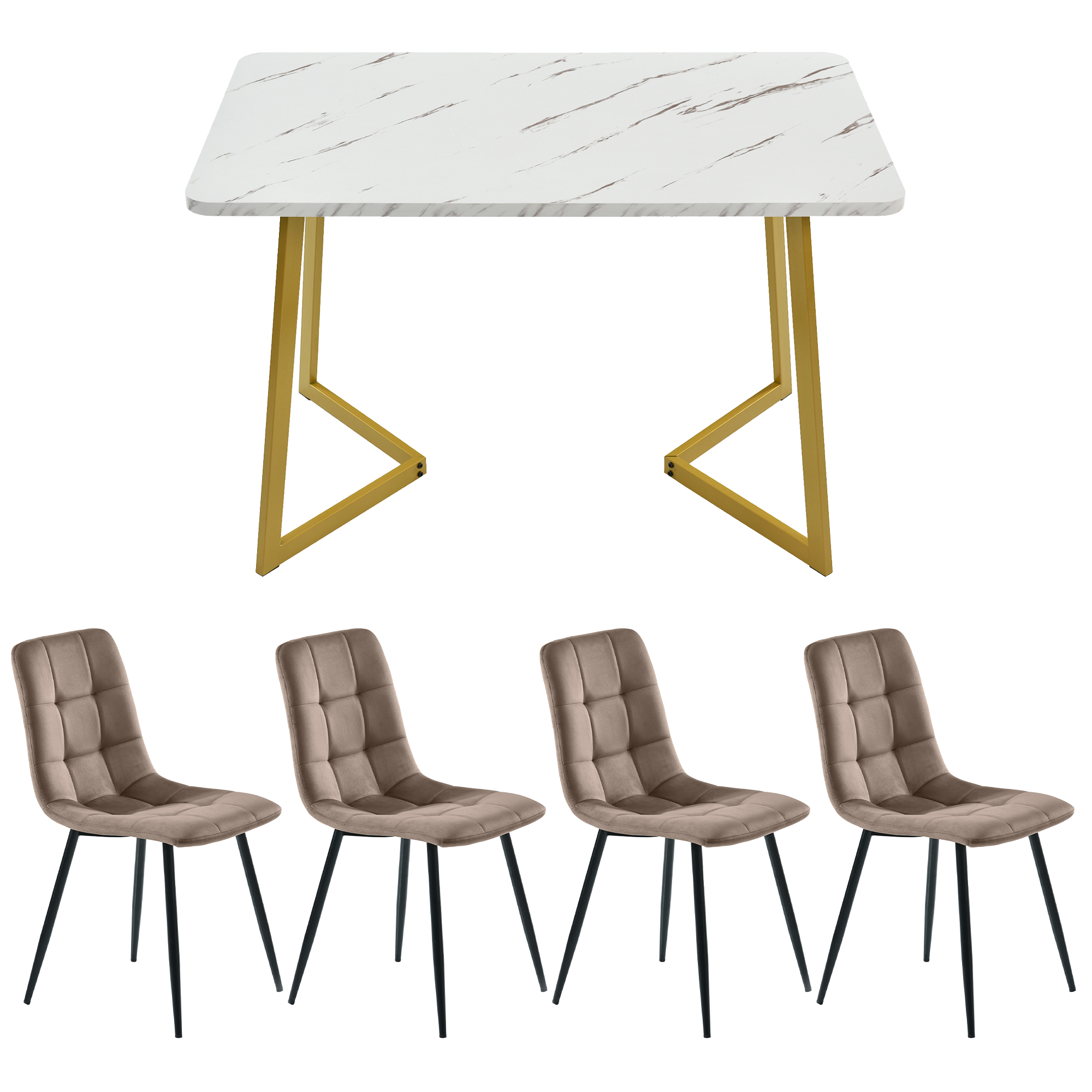 Détail du chaise de salle à manger