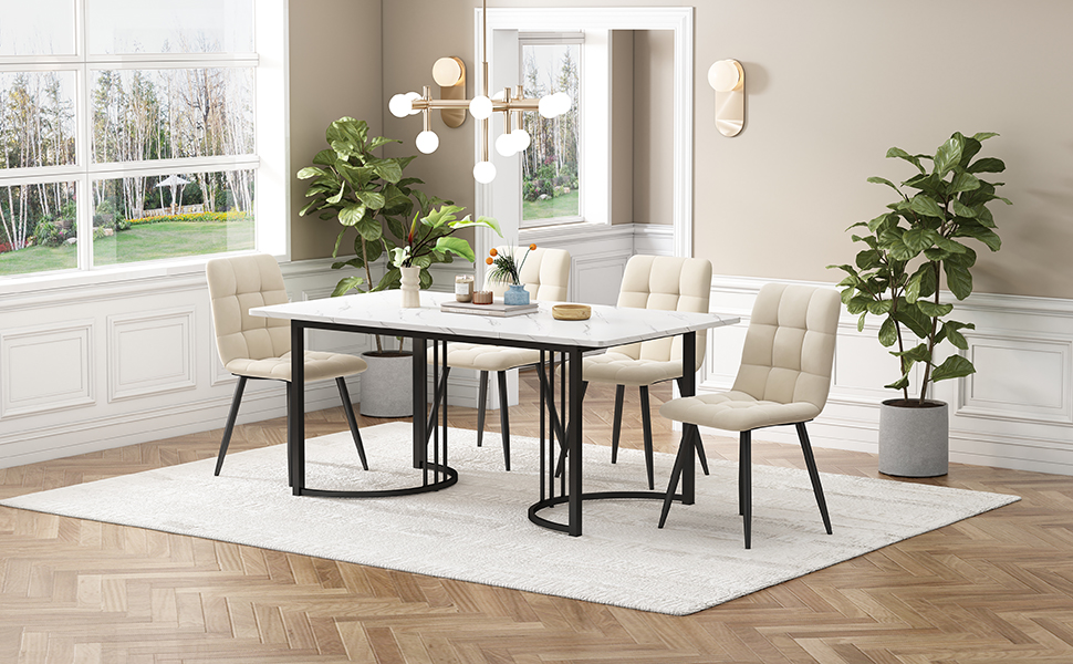 Détail du chaise de salle à manger