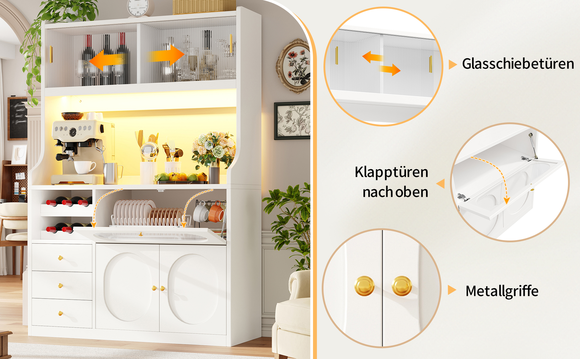 Présentation du buffet