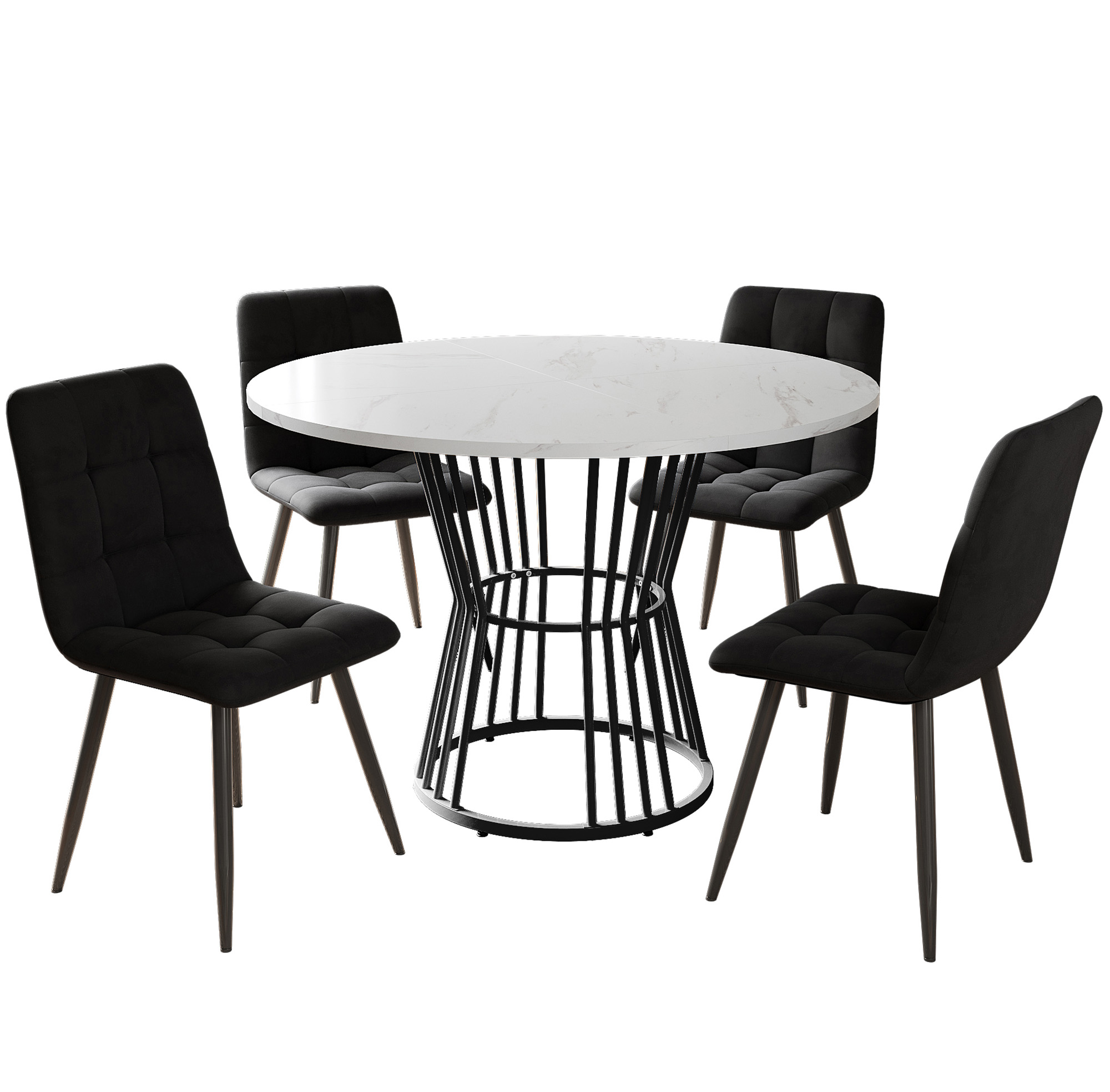 Détail du chaise de salle à manger