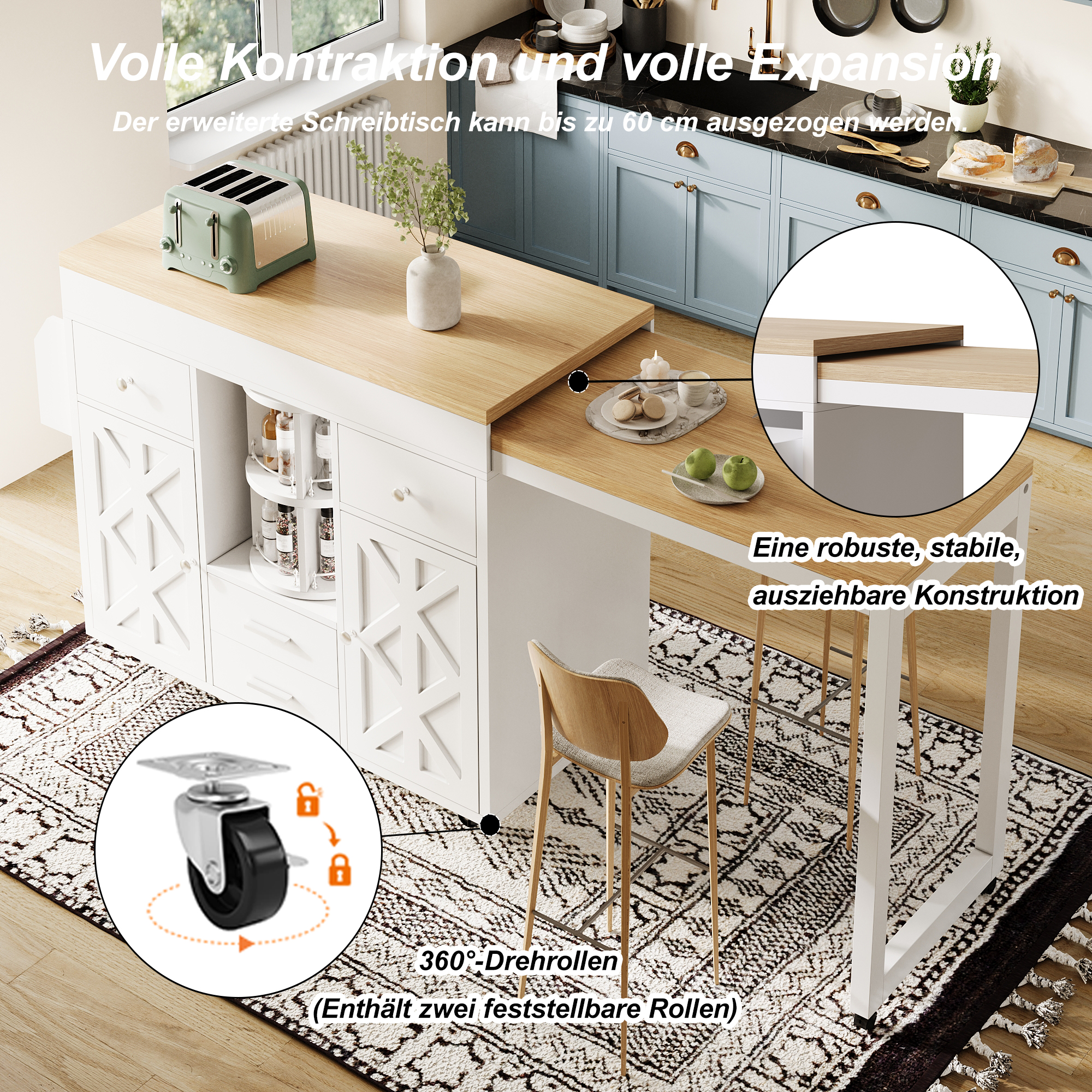 Des rangements faciles à organiser