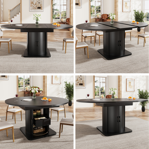 Design moderne de la table extensible