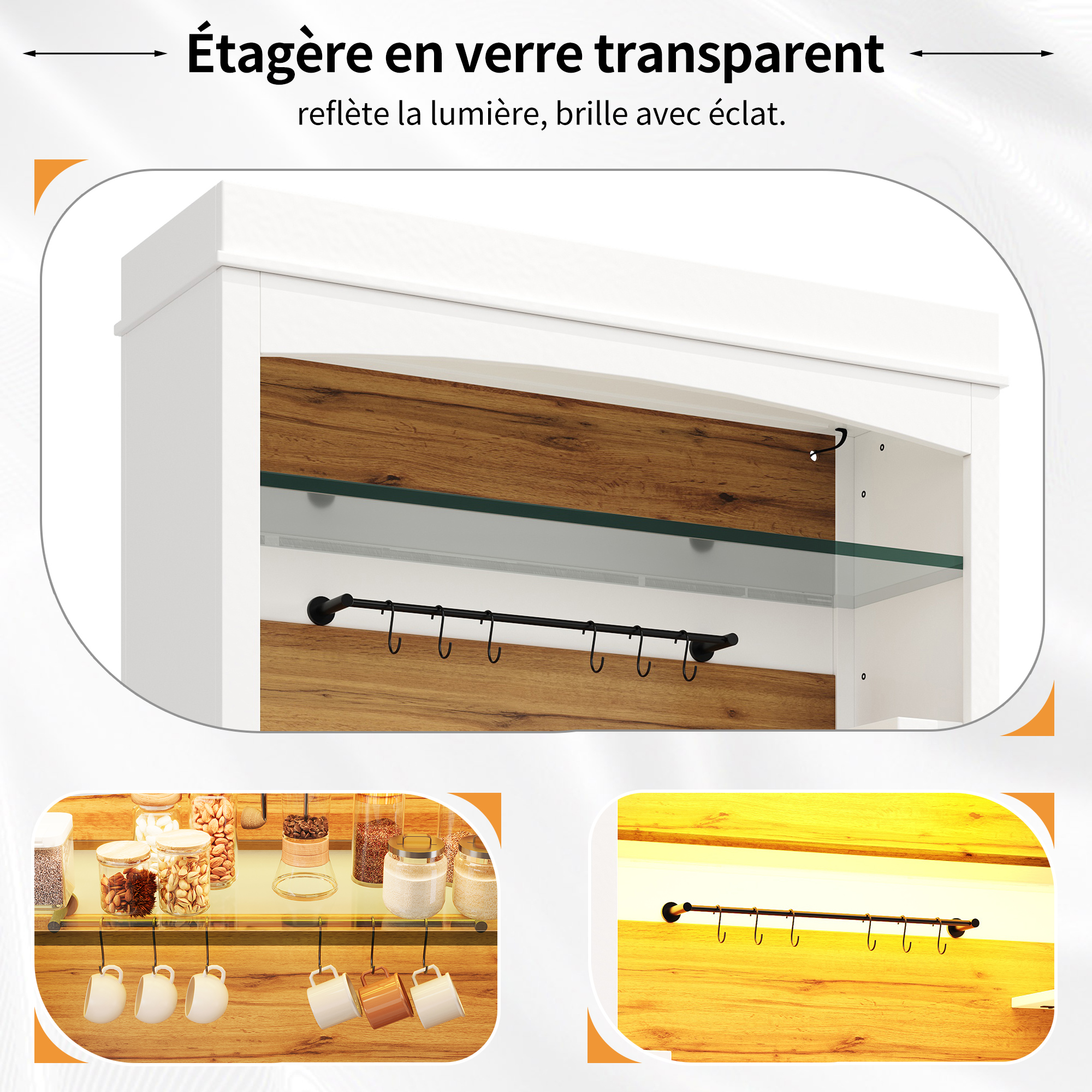 Détail du buffet