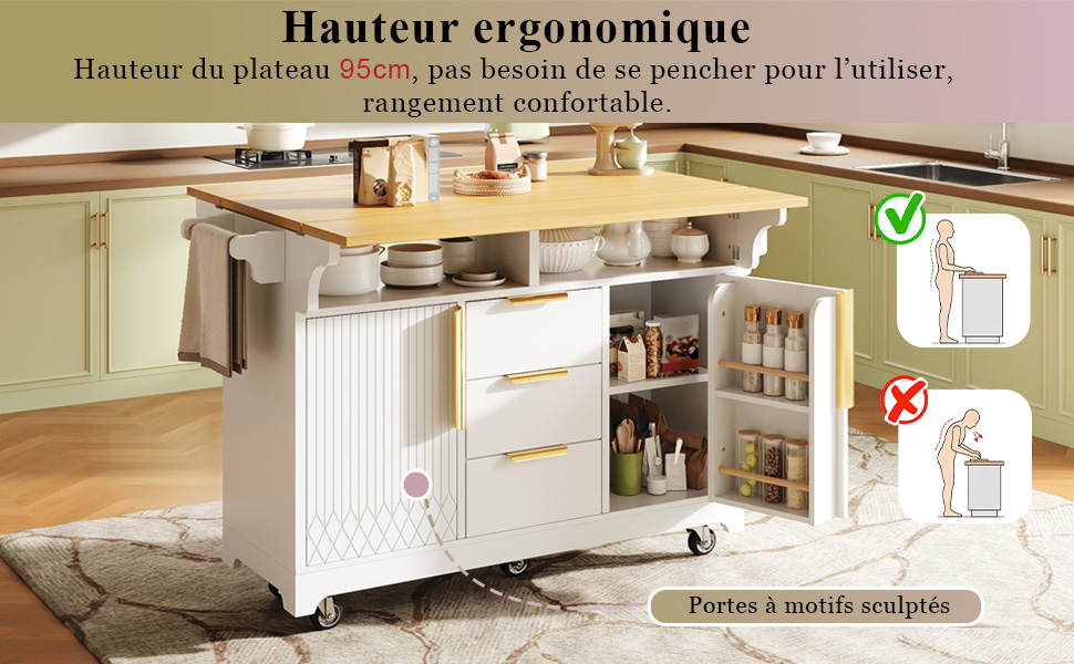 Détail du buffet