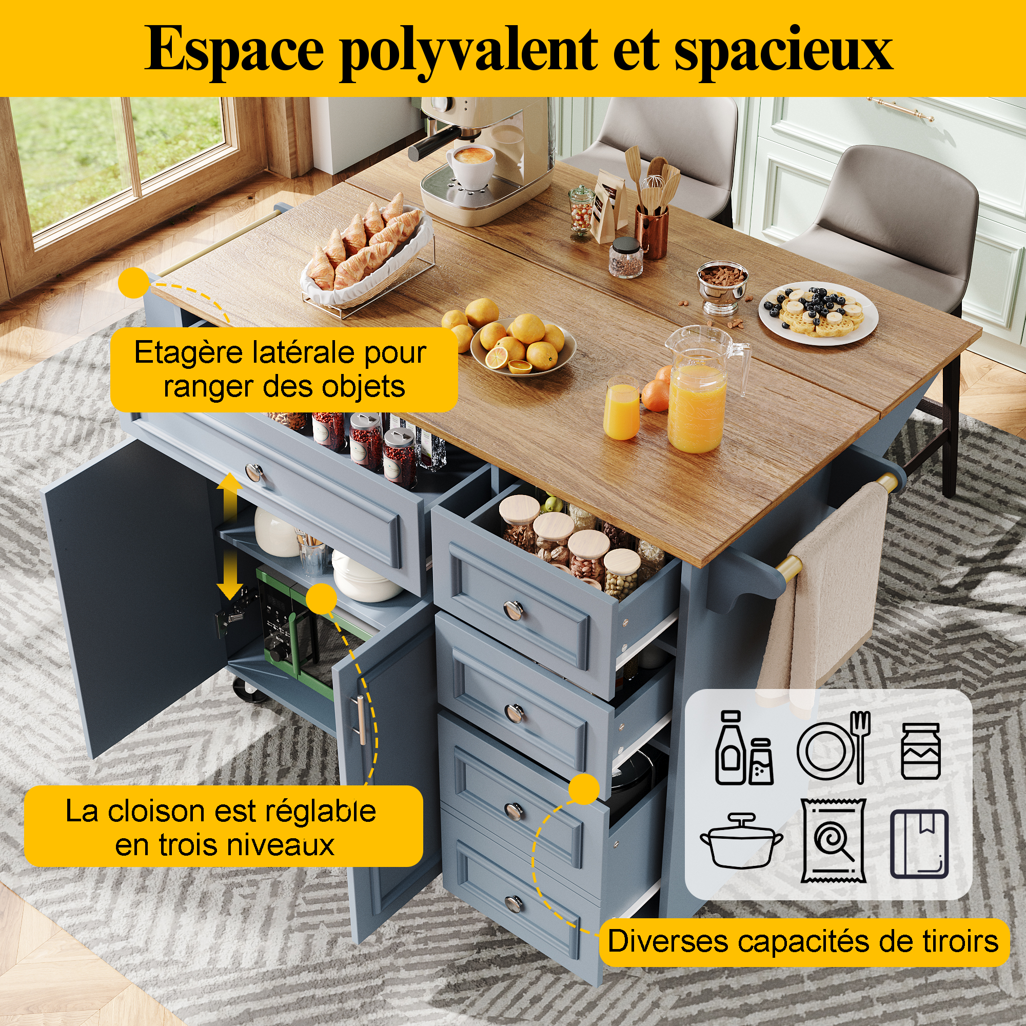 Mobilité, matières et entretien