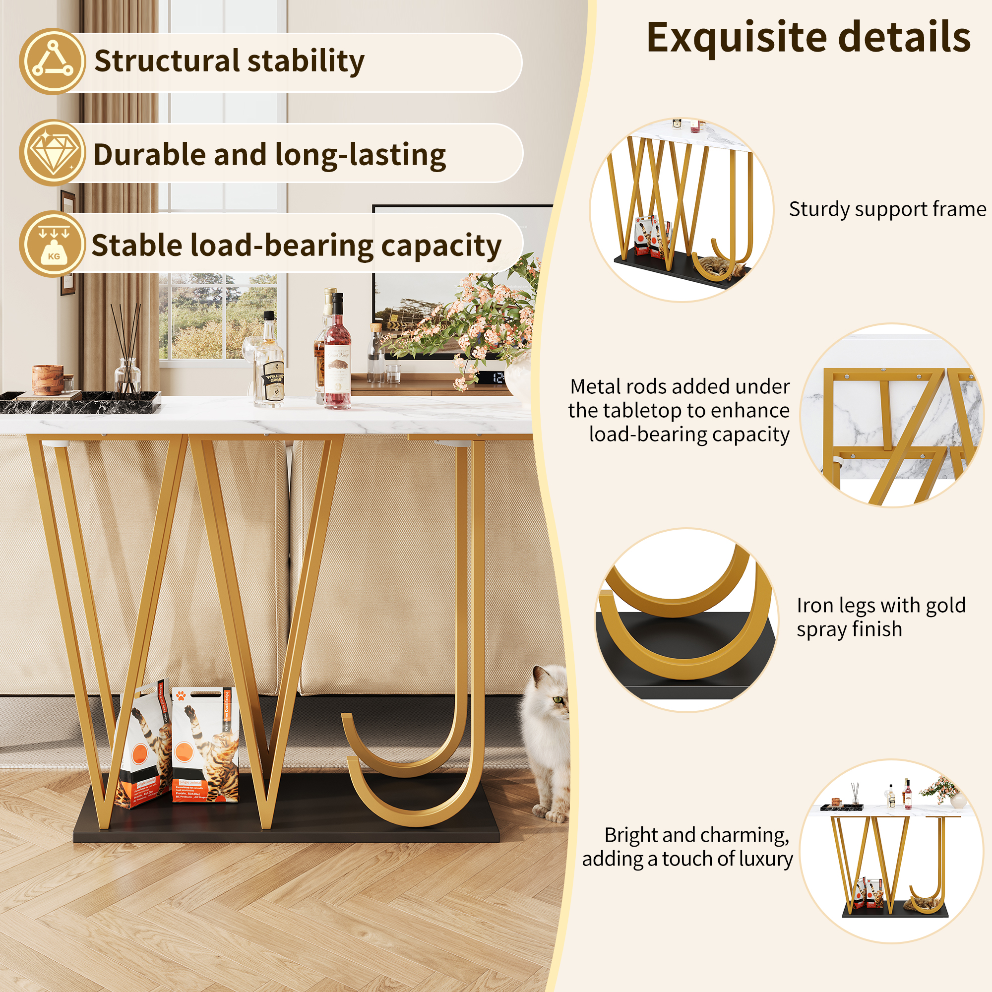 Présentation du table à manger
