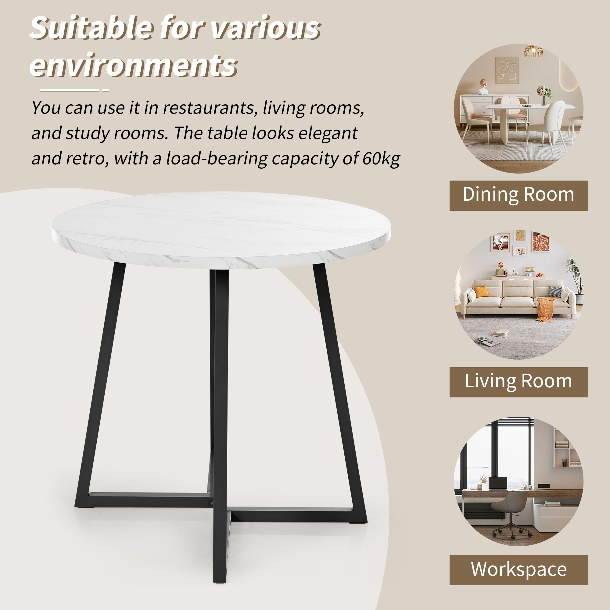 Détail du table à manger