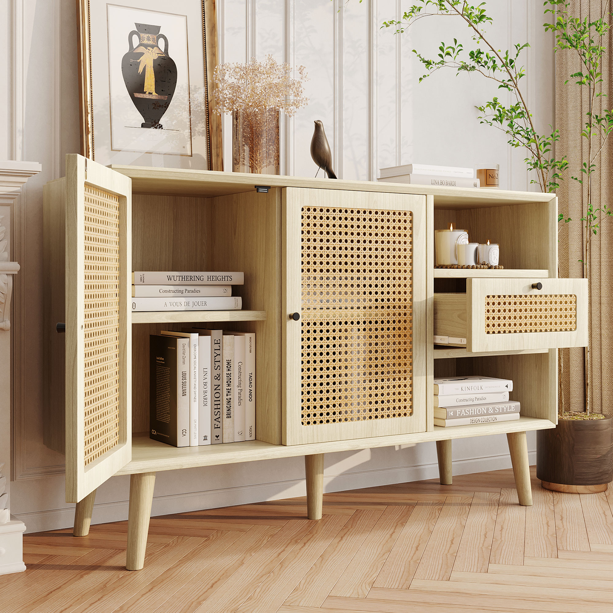 Sideboard, Kommode mit 1 Schubladen  und 2 Magneti