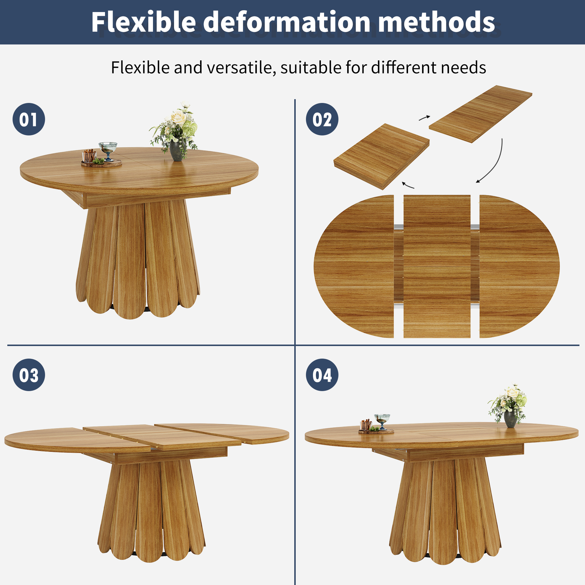 Détail du table à manger