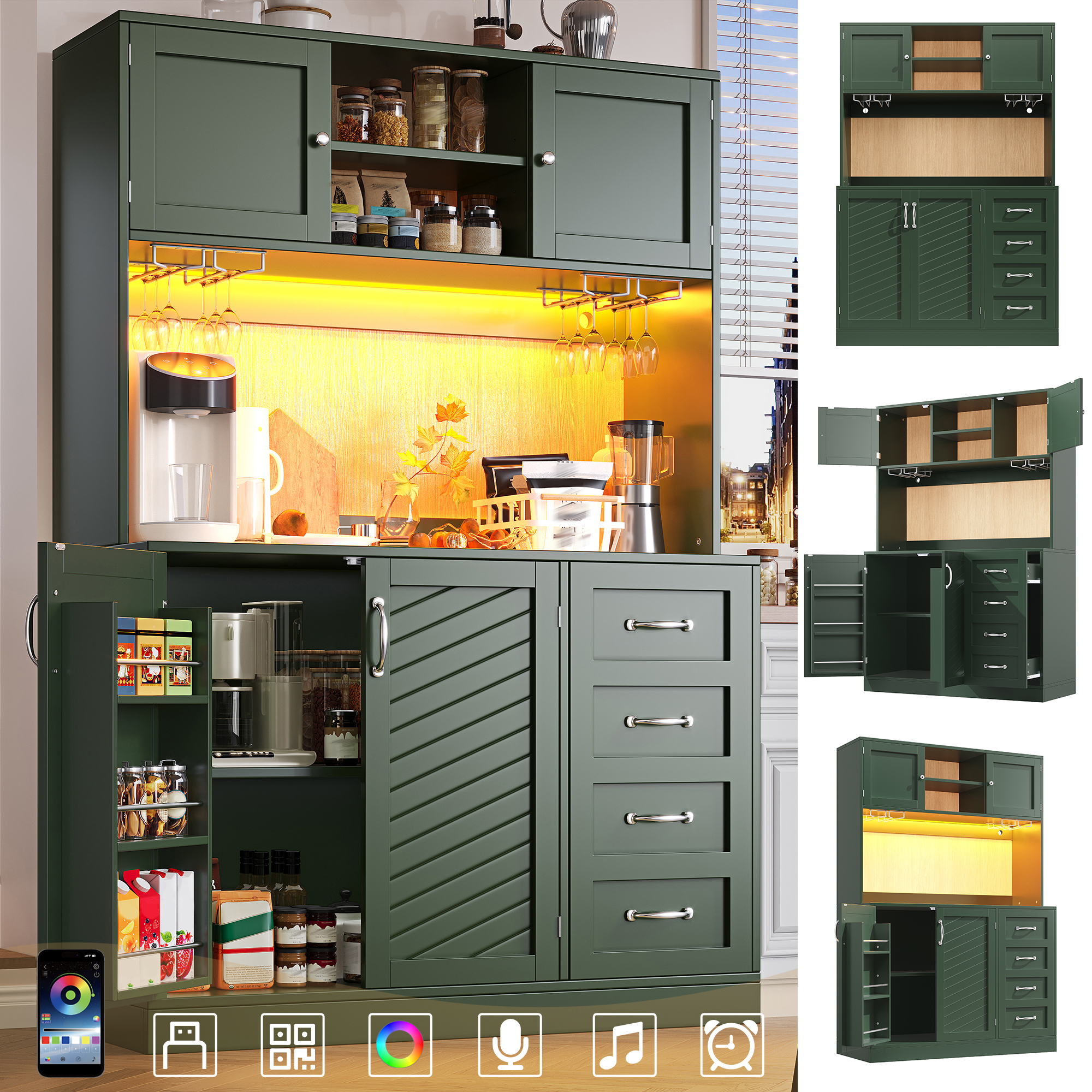 Seitenboard / Aufbewahrungsschrank / Küchenschrank