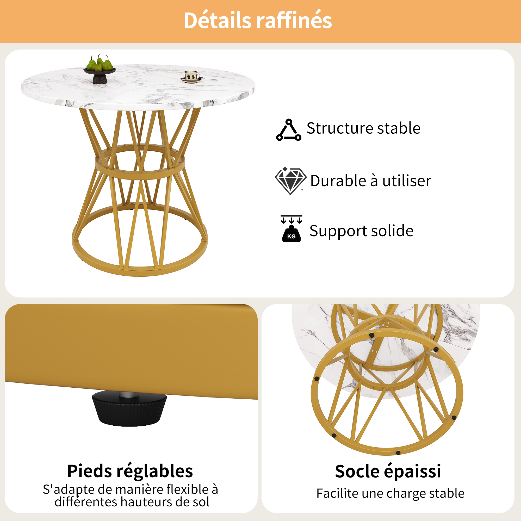 Présentation du table basse