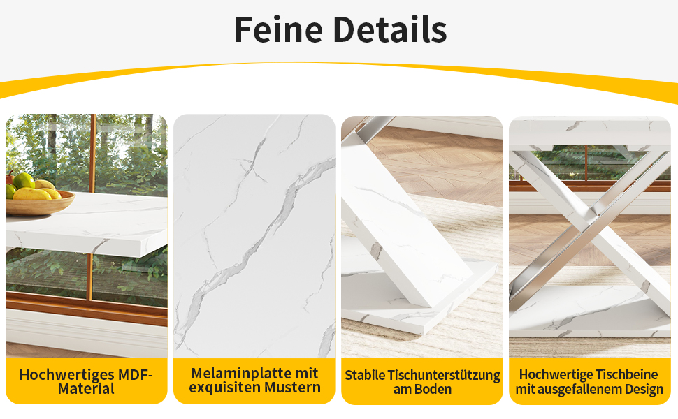 Présentation du table à manger