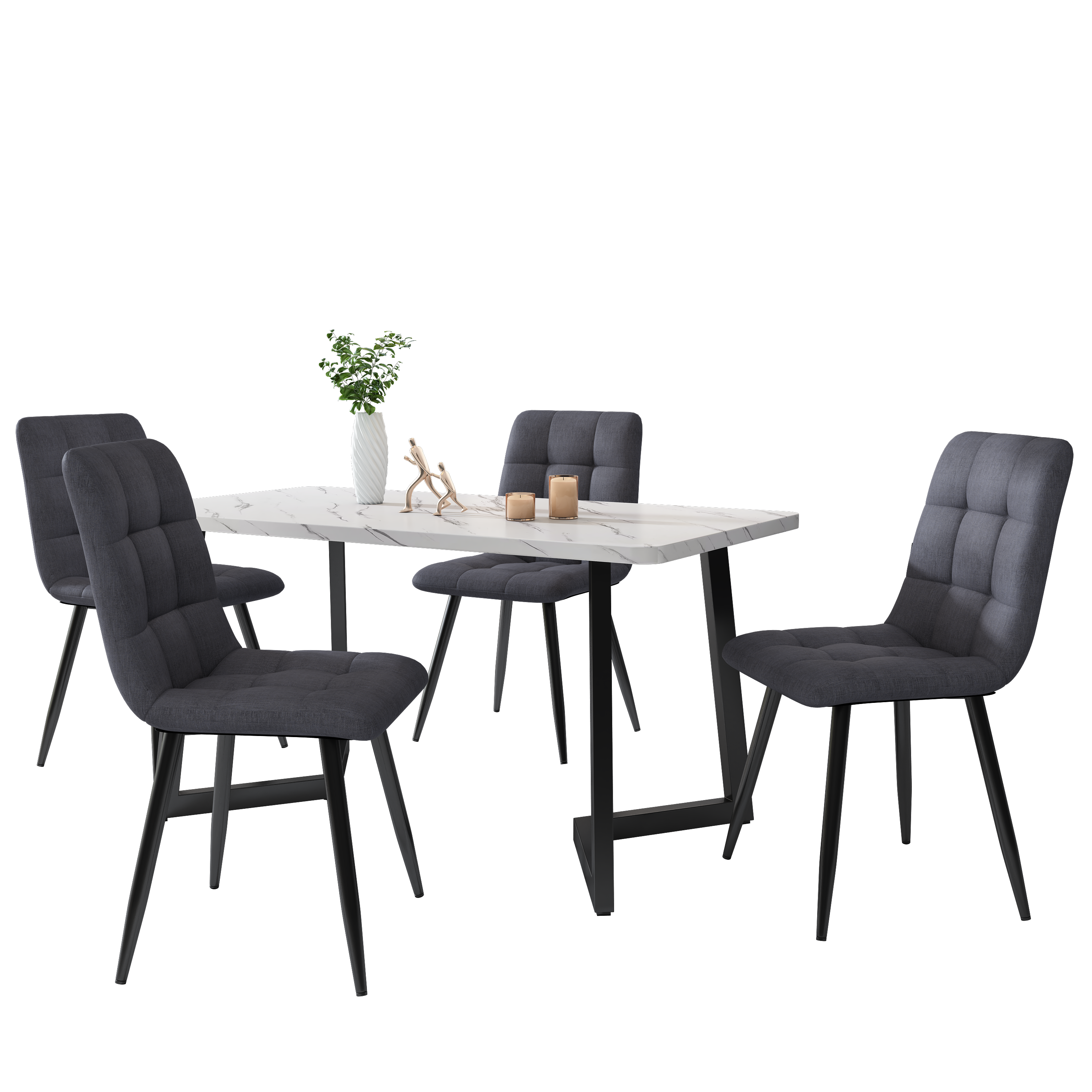 Détail du chaise de salle à manger