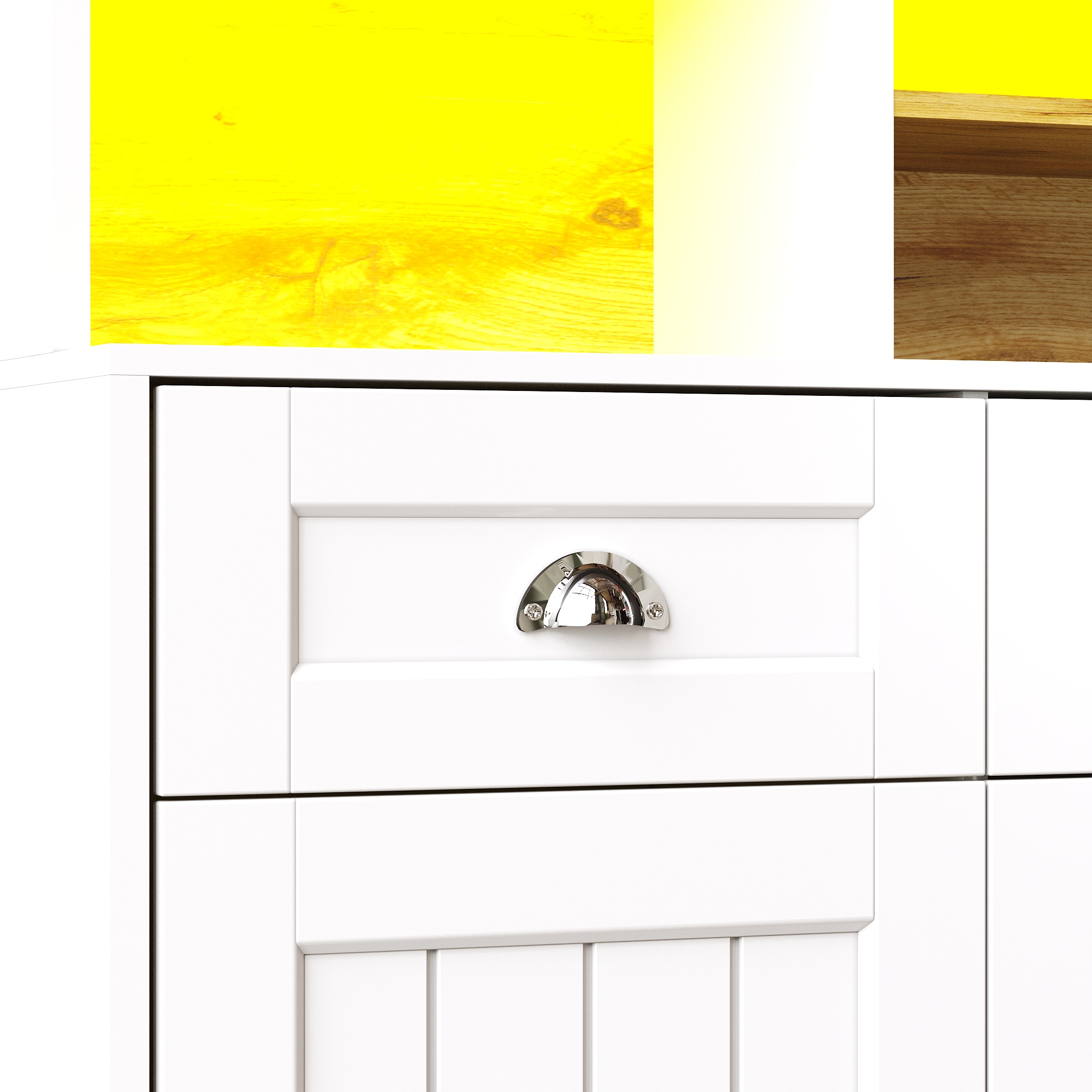 Küchenschrank(140×40×175cm), Hochschrank Küchenbuf