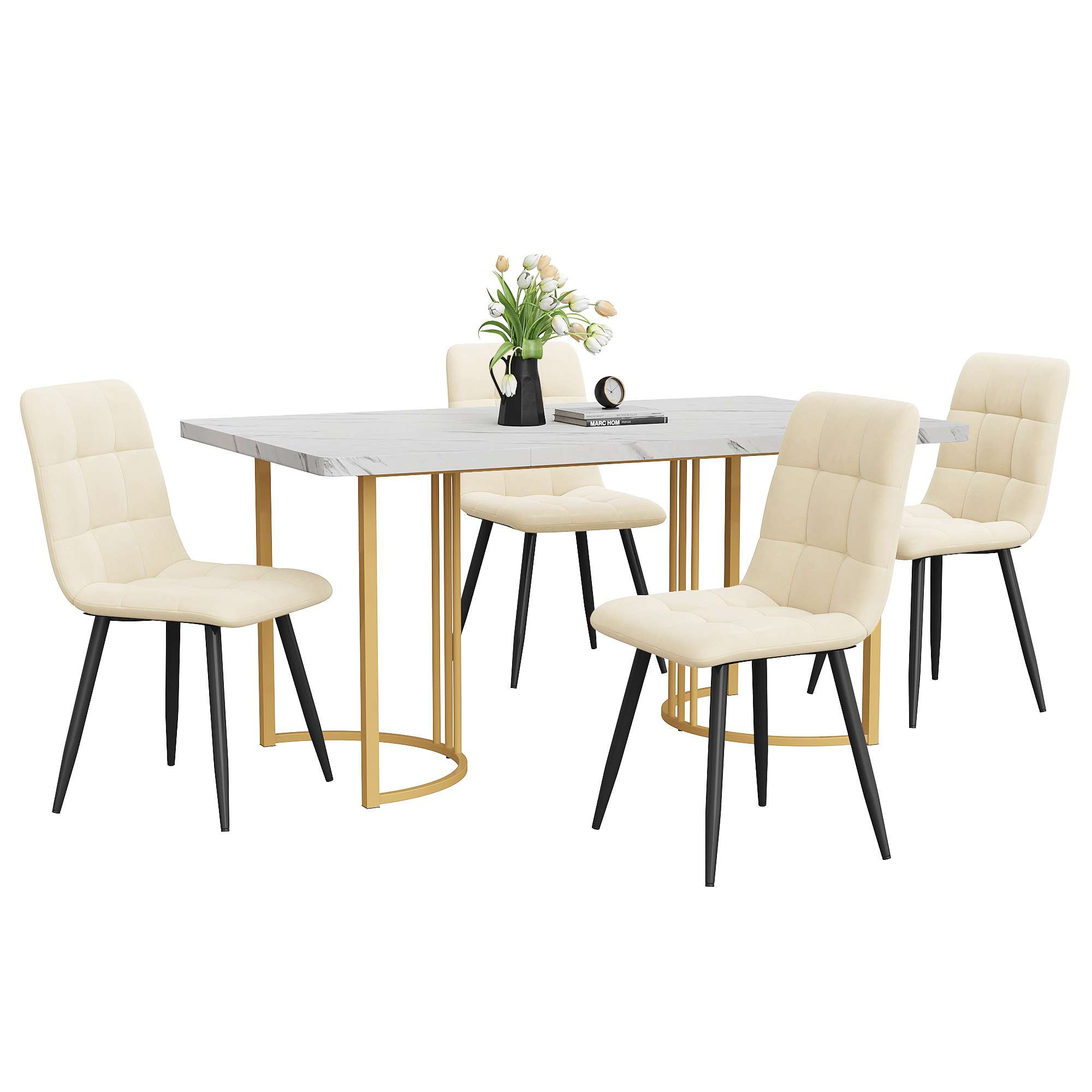 Détail du chaise de salle à manger