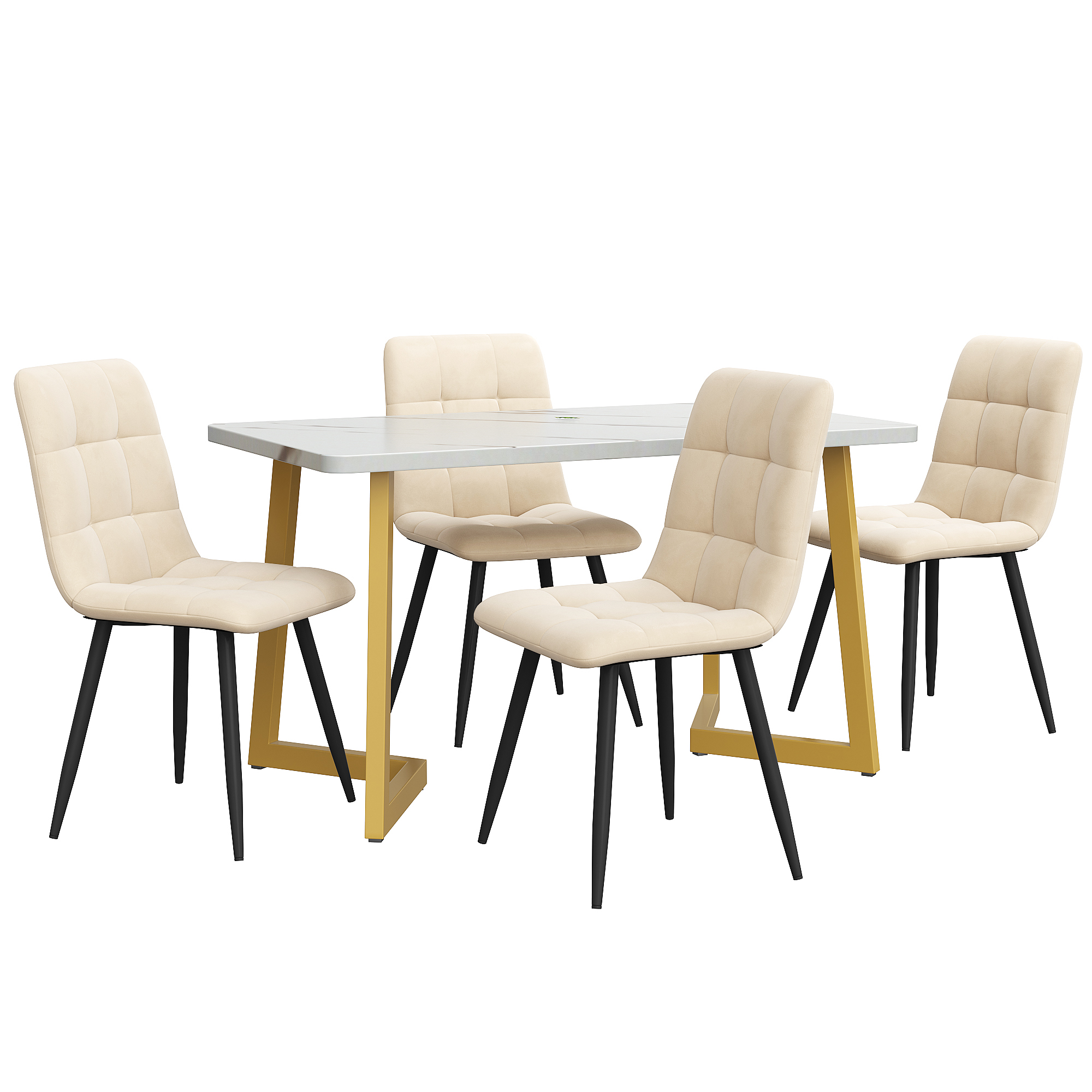 Détail du chaise de salle à manger