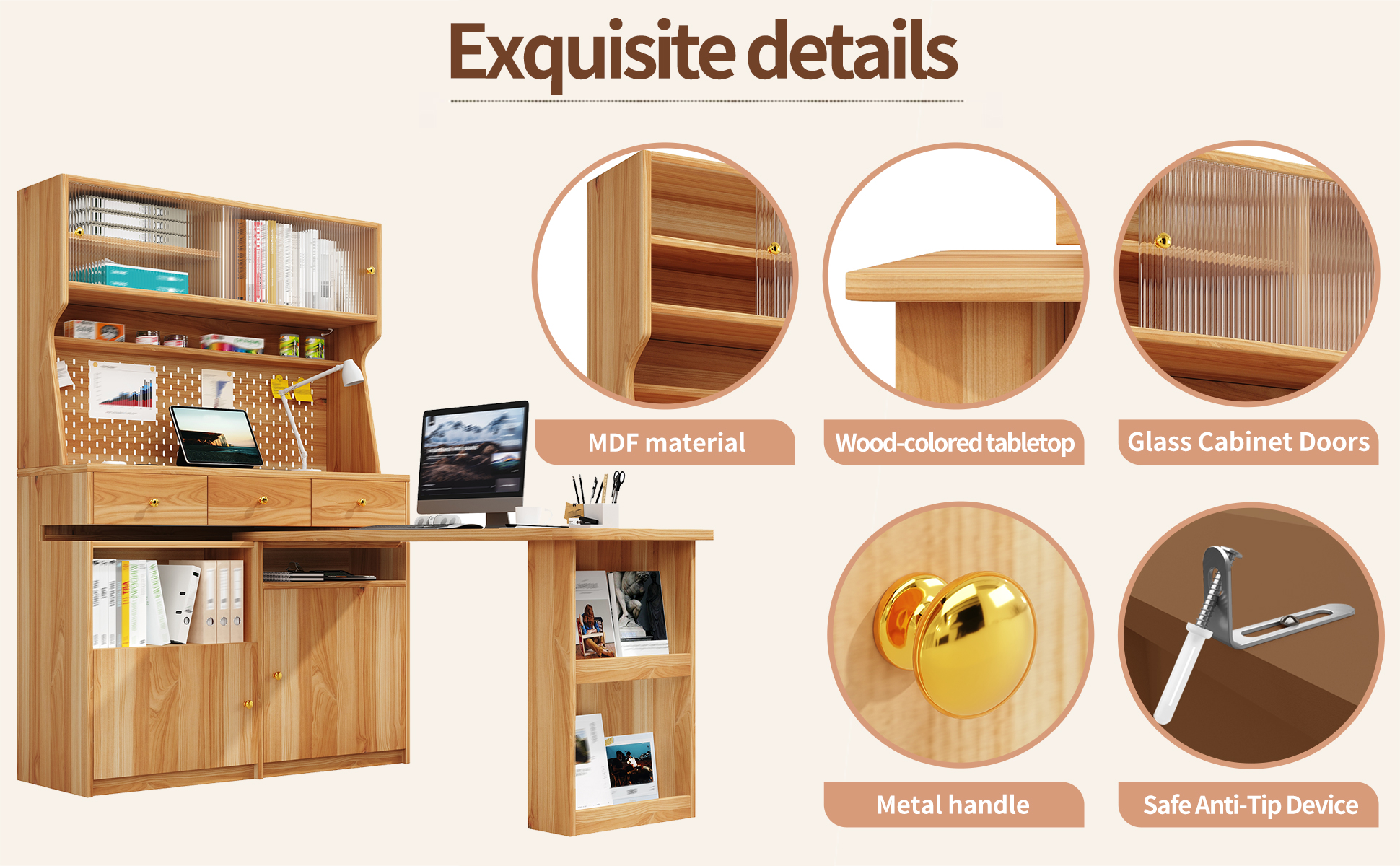 Détail du bureau