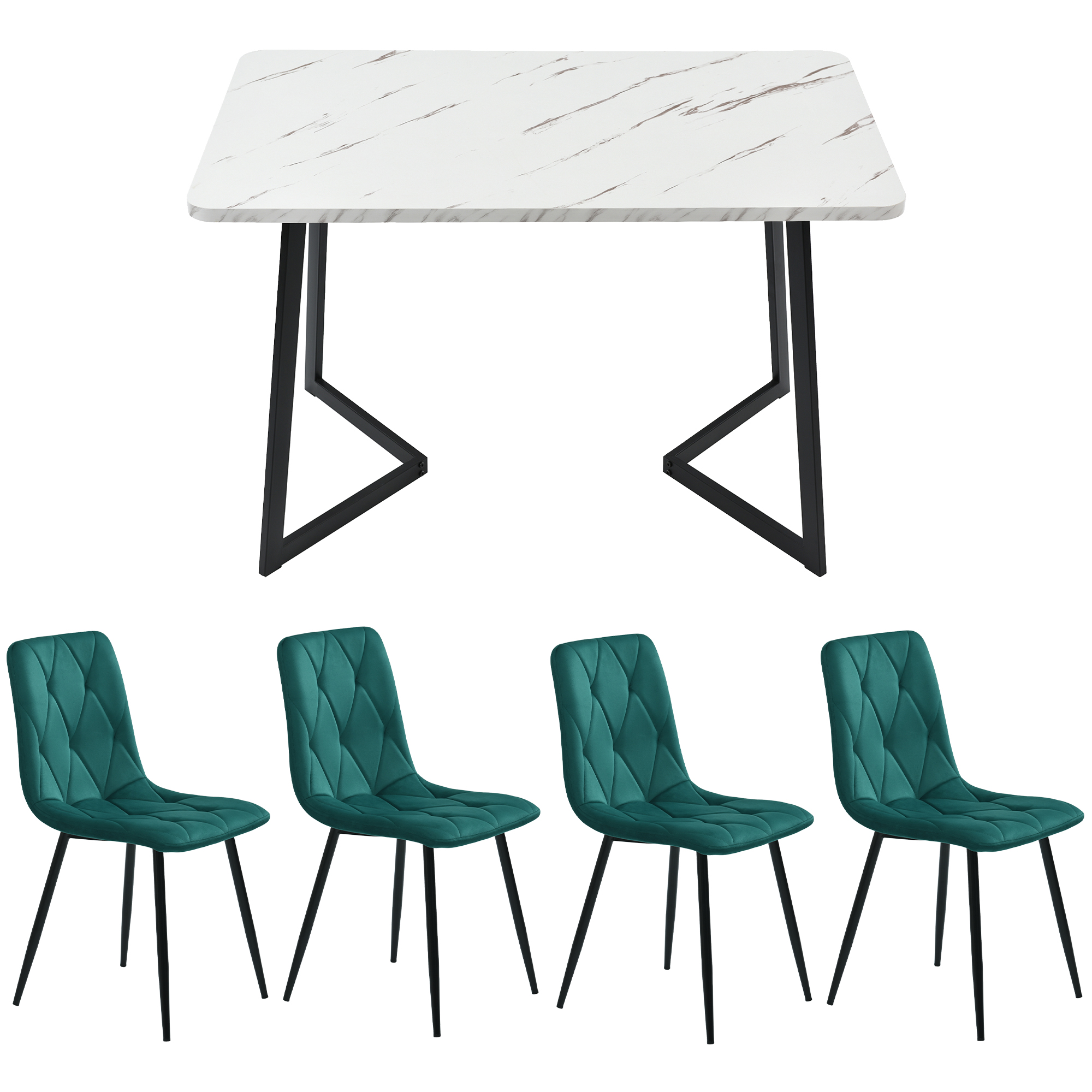 Détail du chaise de salle à manger