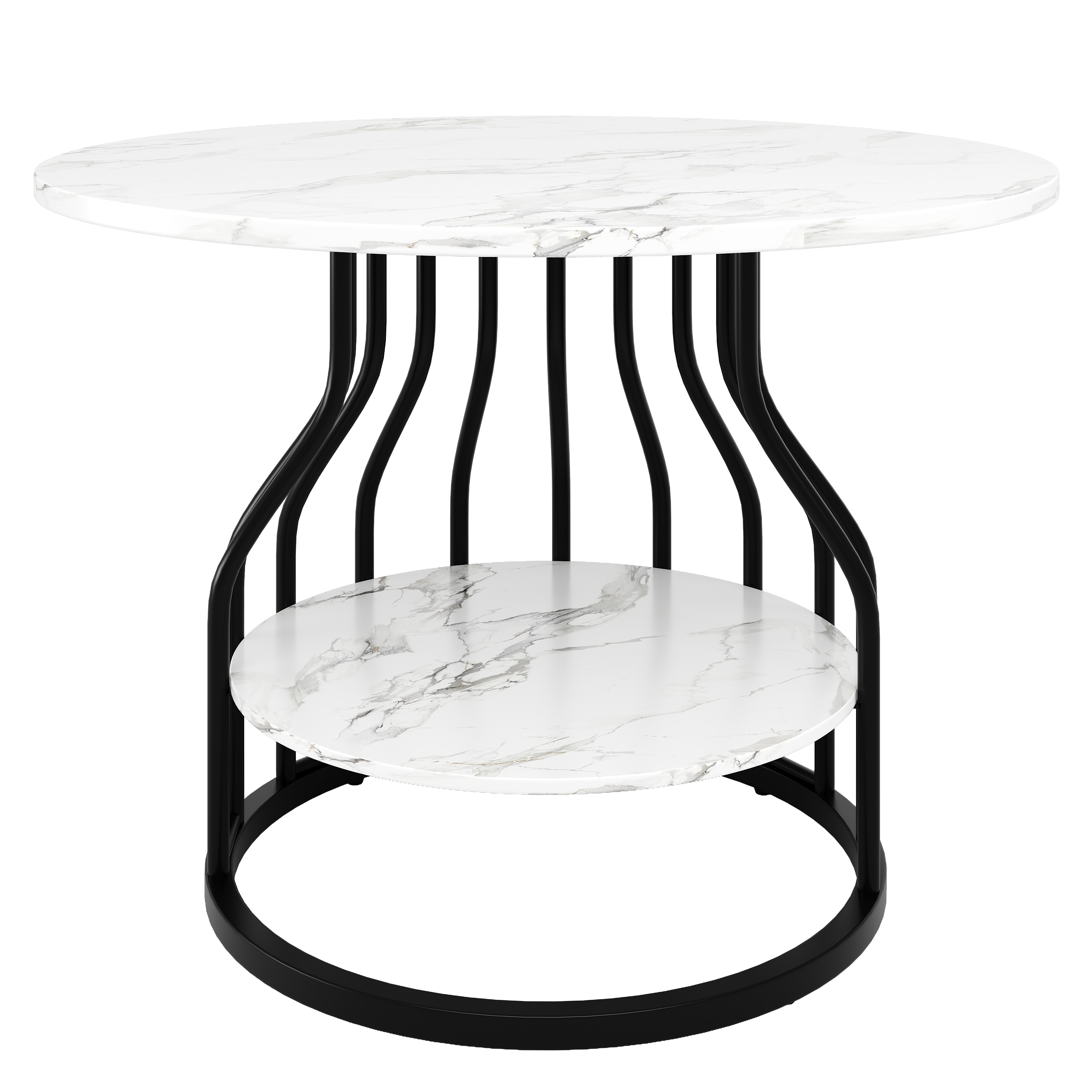 Ensemble table et chaises, 5 pièces, 1 table + 4 chaises, métal et velours, noir - vue 1