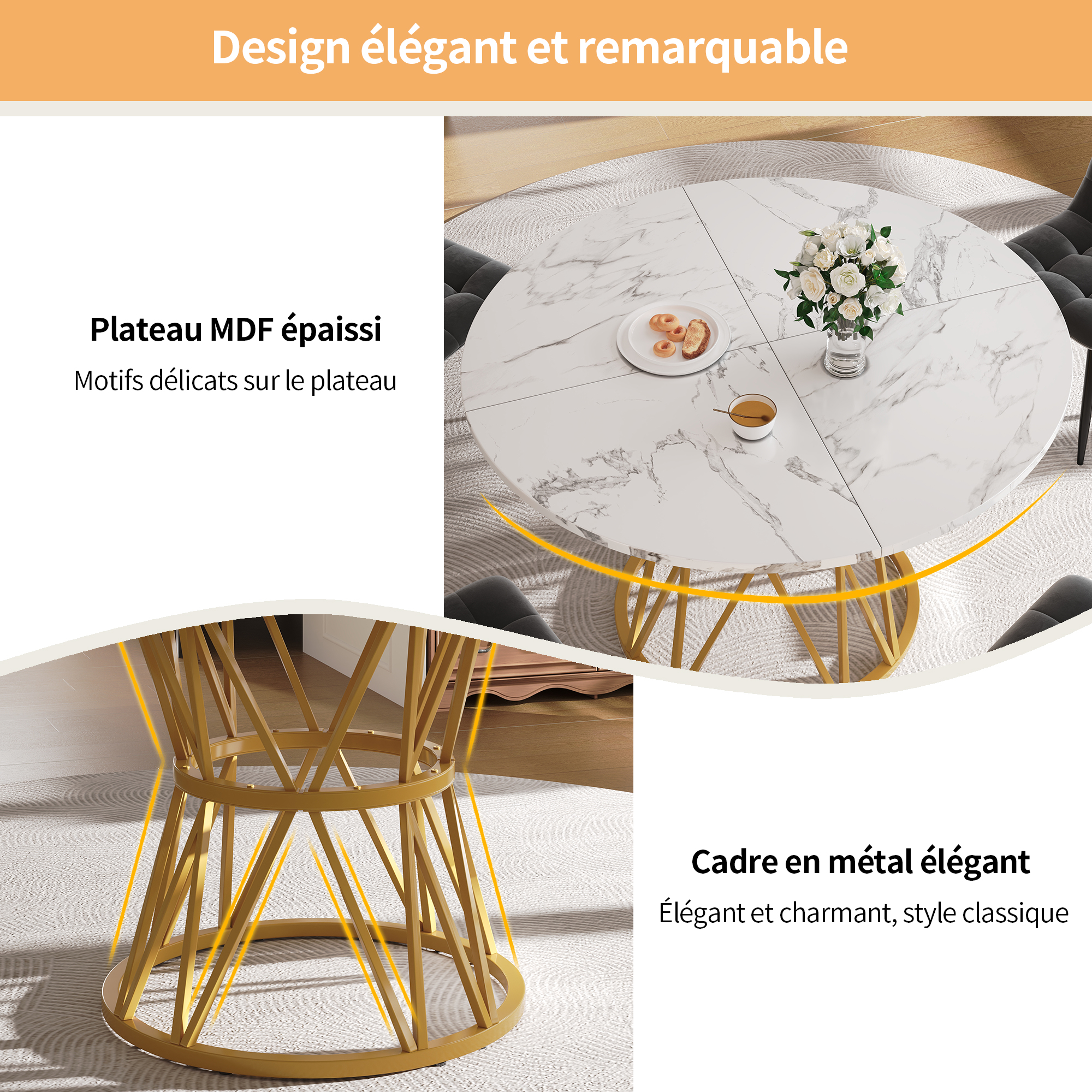 Présentation du table basse