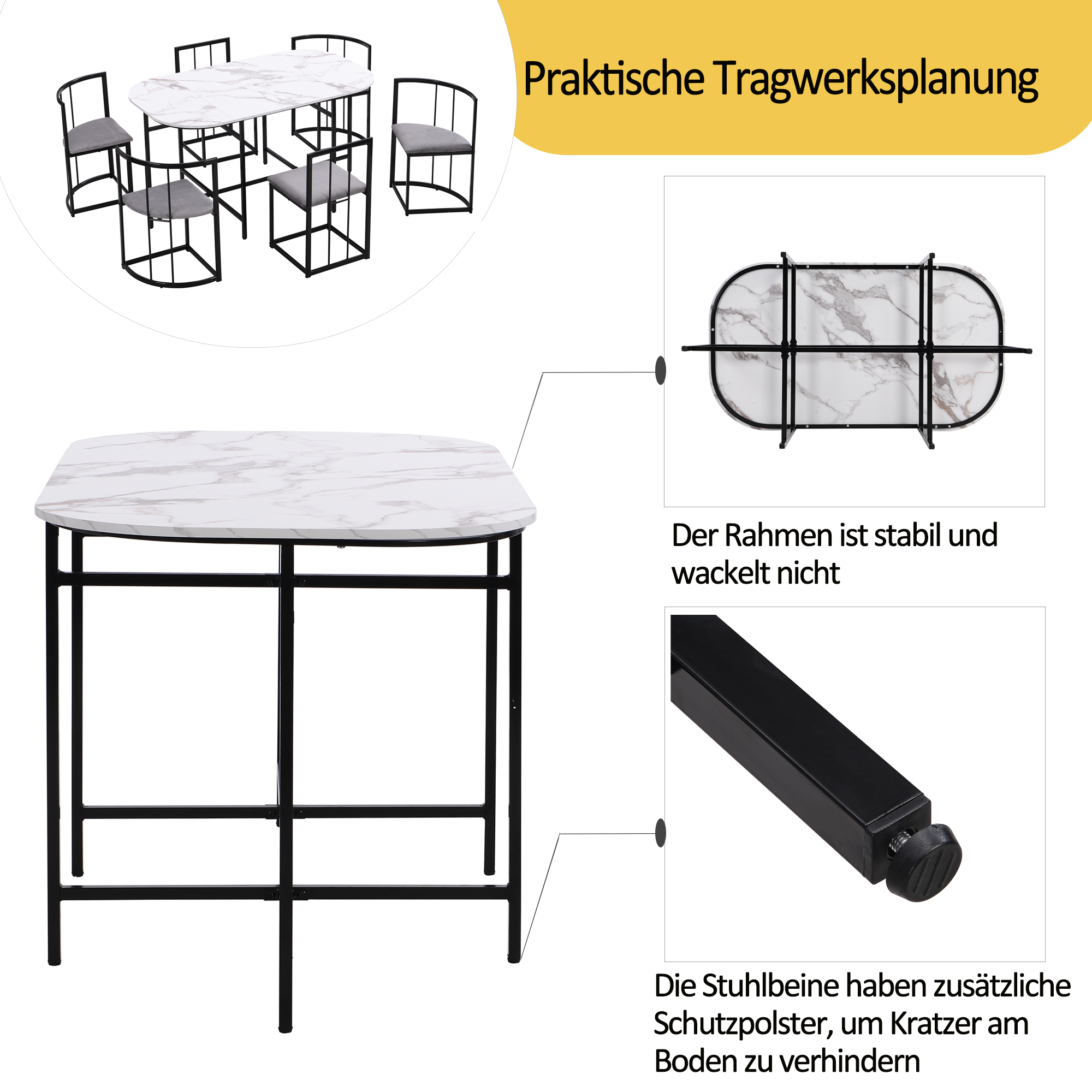 Présentation du table à manger