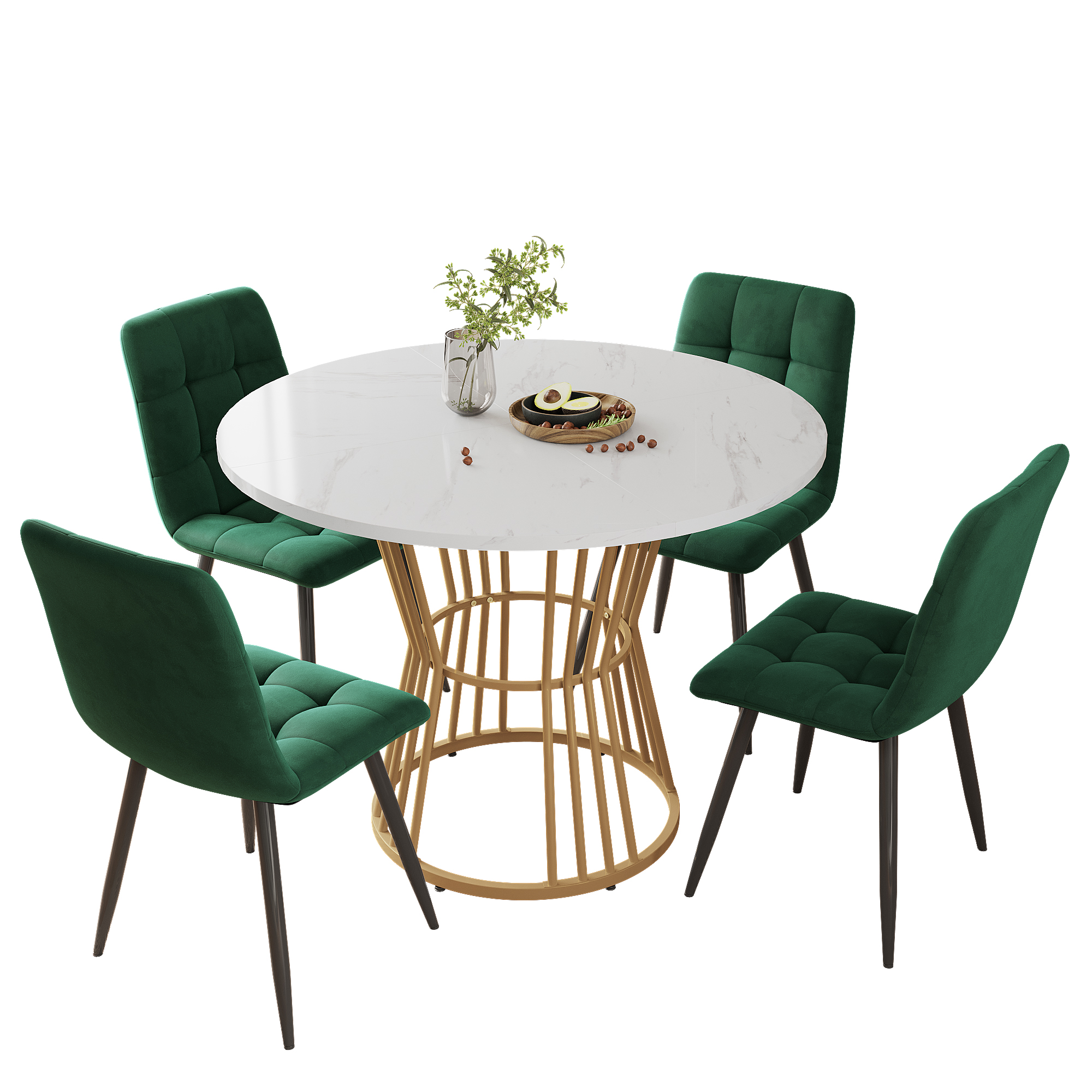 Détail du chaise de salle à manger