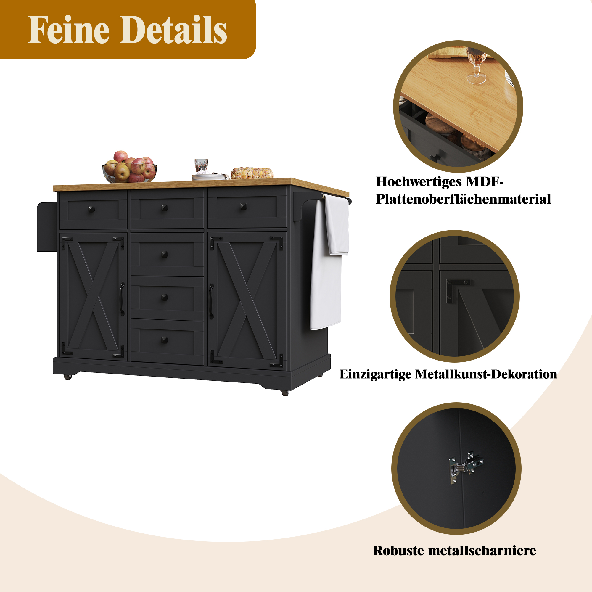 Des rangements faciles à organiser