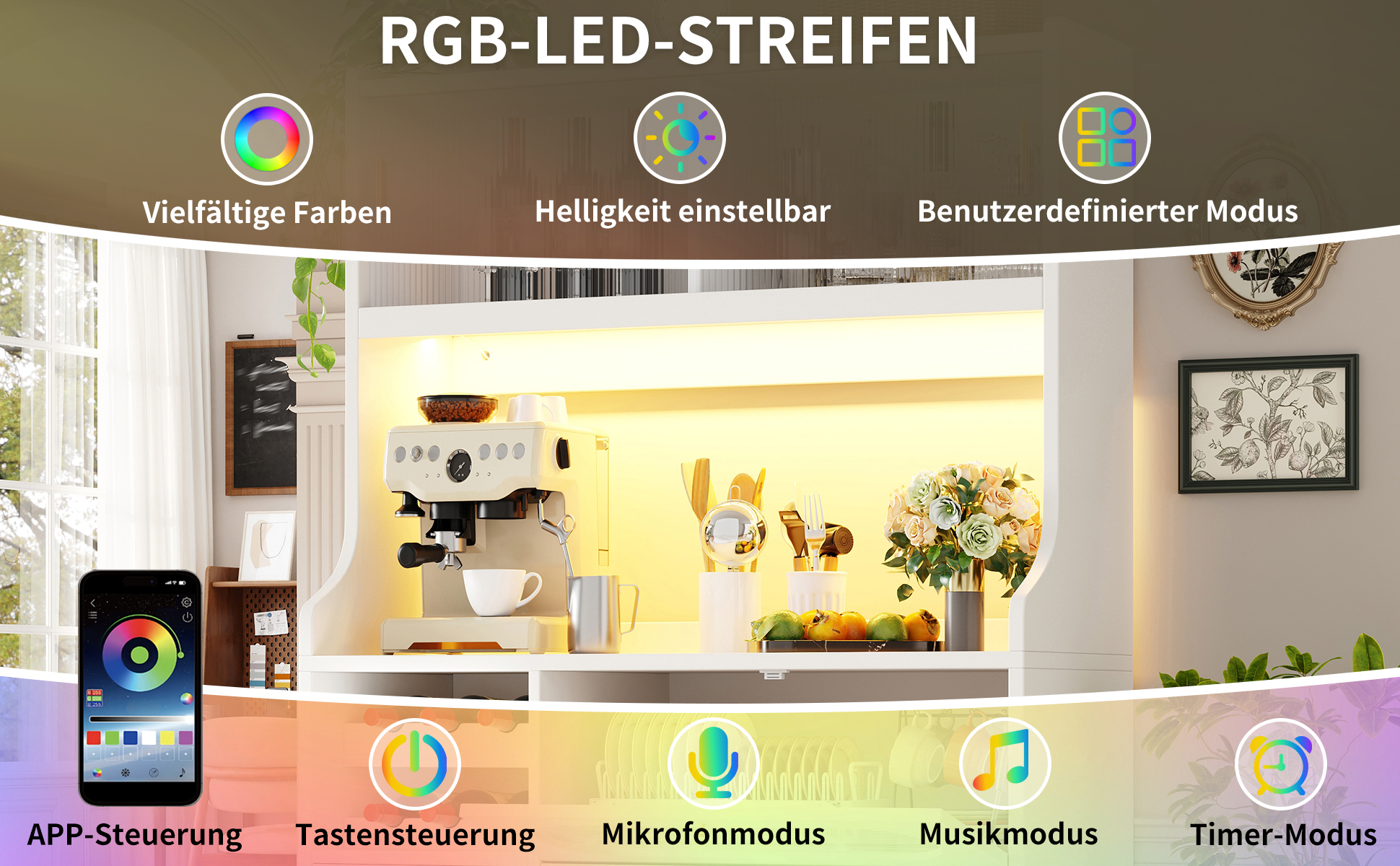 Présentation du buffet
